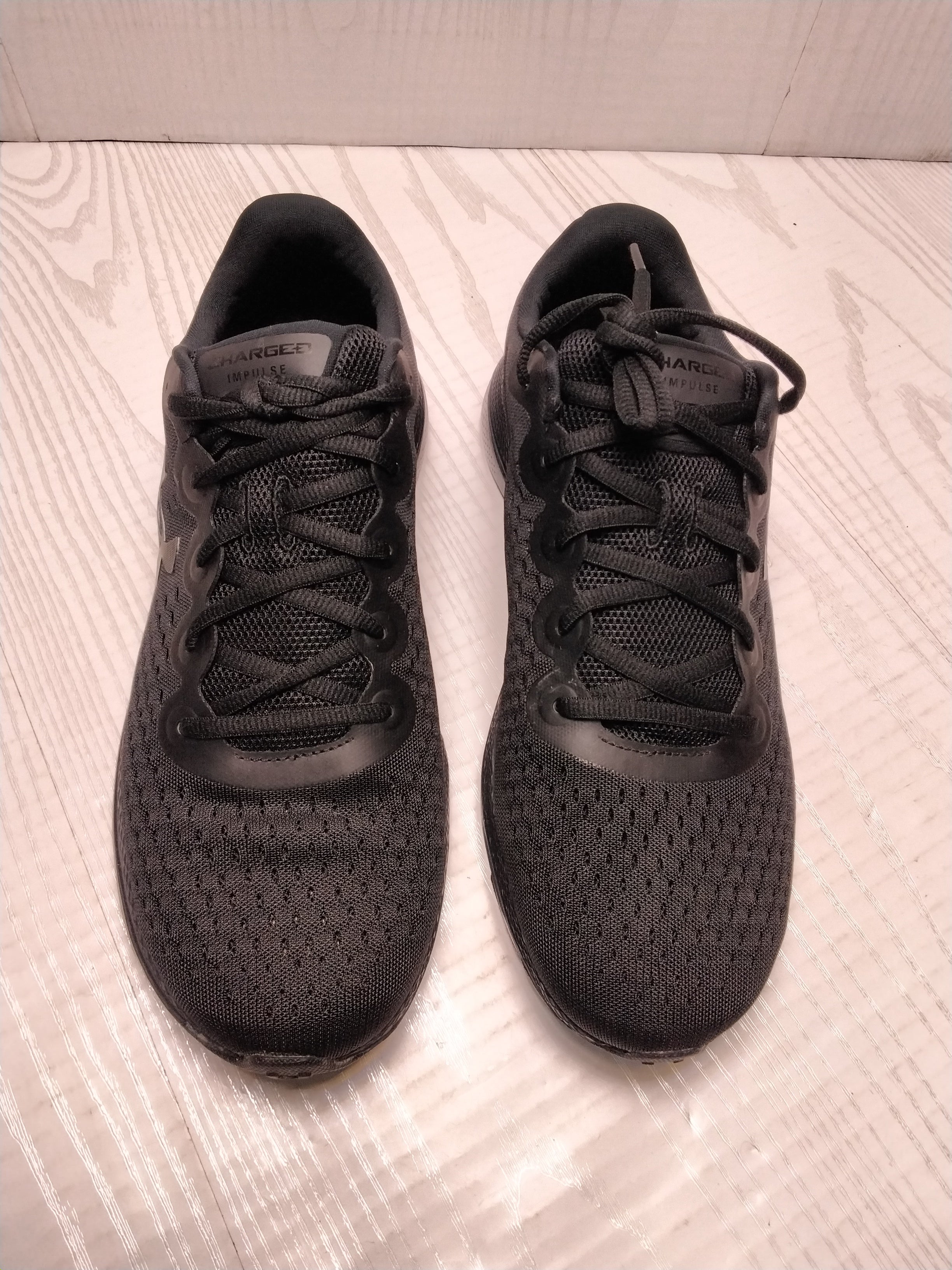 Women's Under Armour Charged Impulse - Black, Size 9 (7928668160238)