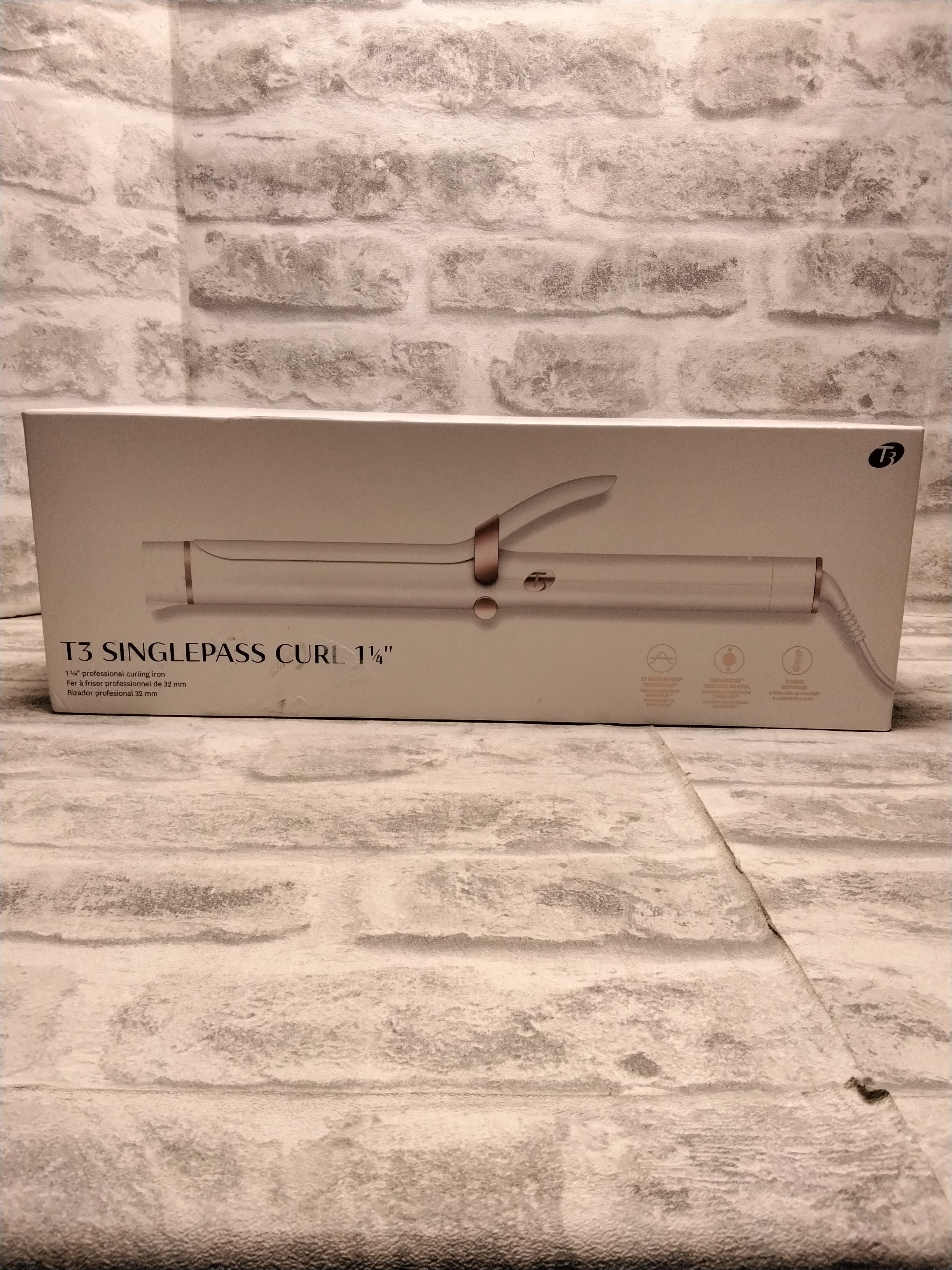 T3 - SinglePass Curl Professional Iron - Custom Blend Ceramic (7673314377966)