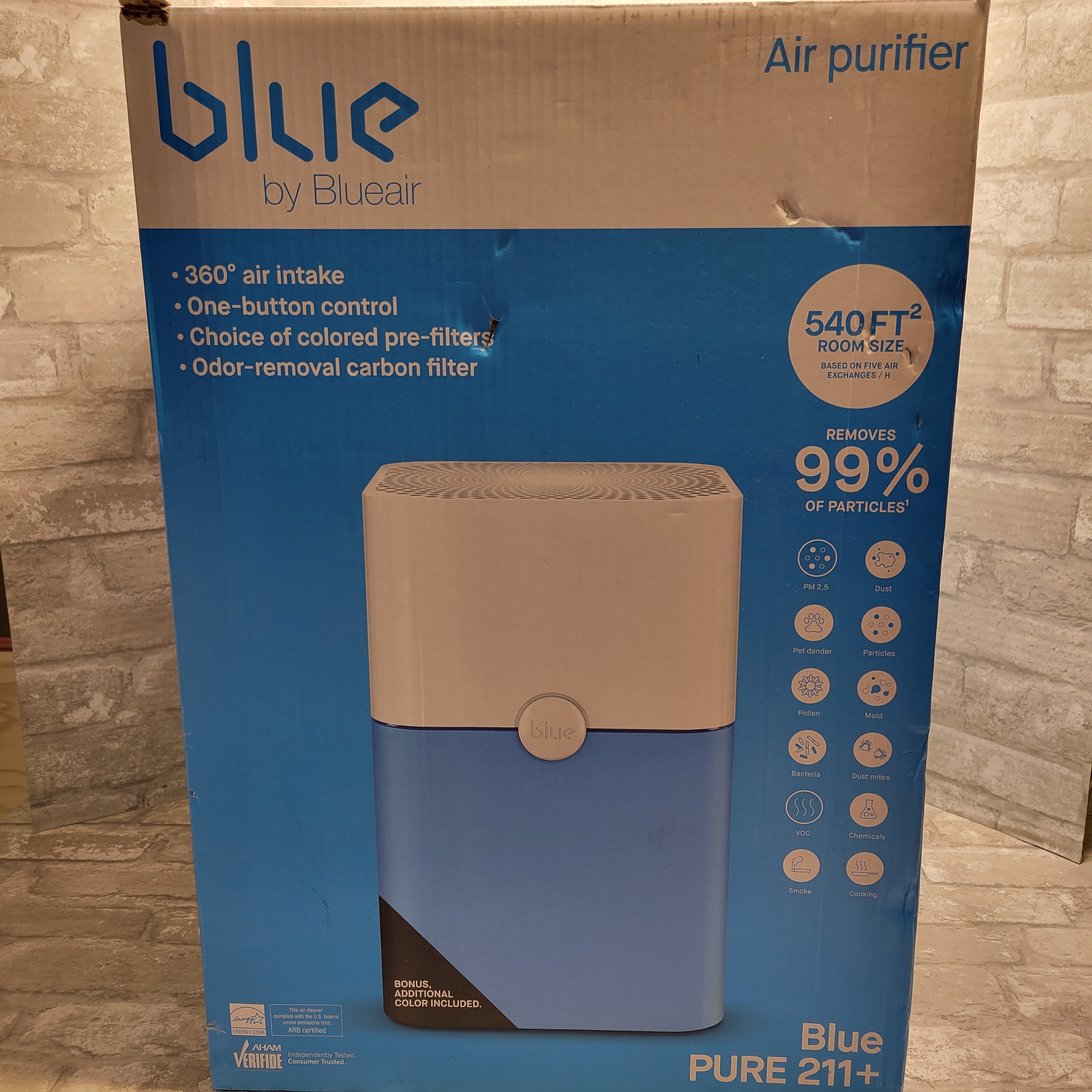 BLUEAIR Air Purifier Large Room, Air Cleaner (8047705981166)