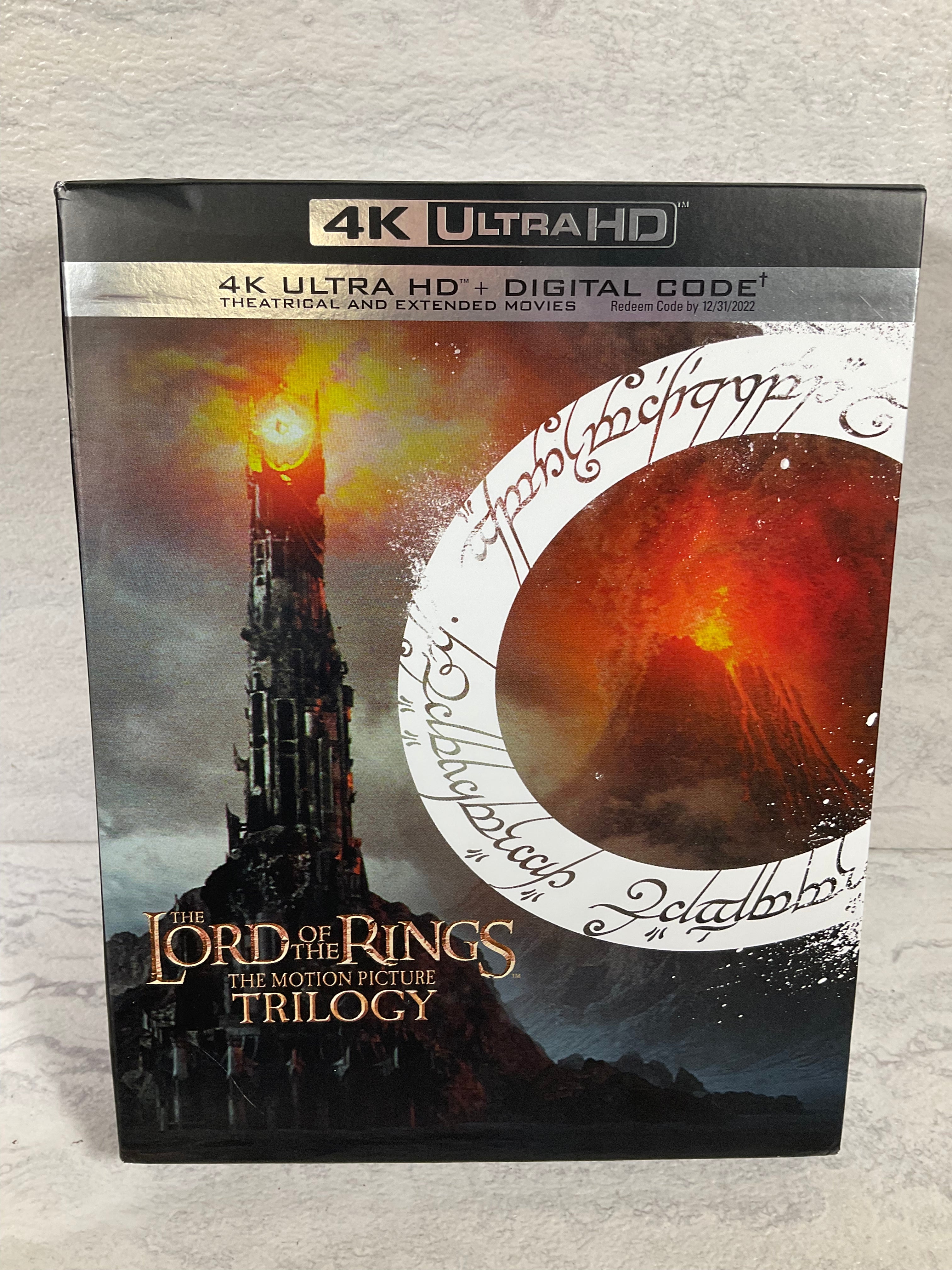 The Lord of the Rings The Motion Picture Trilogy Extended Theatrical 4K Ultra HD (6952932704439)
