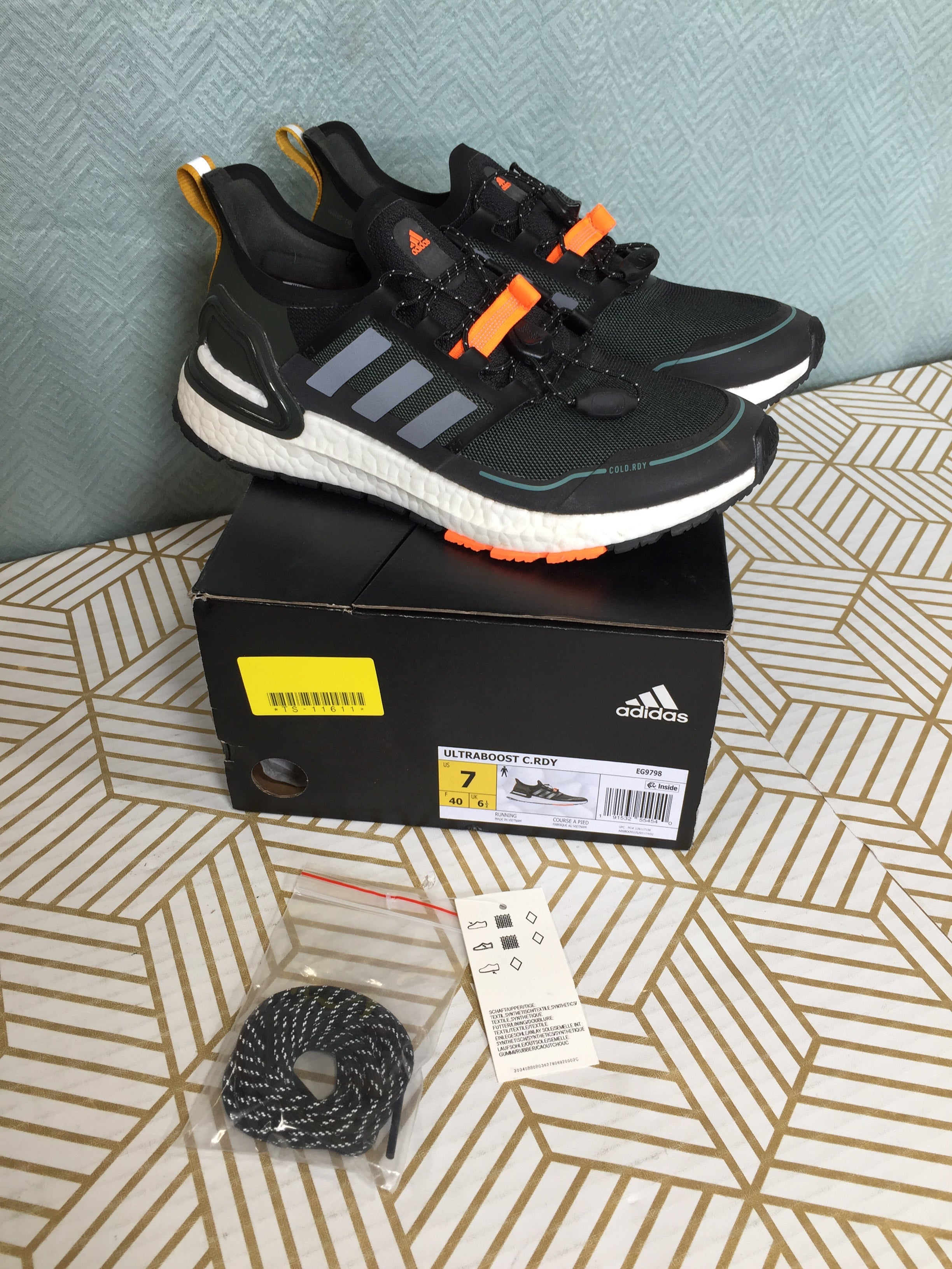 adidas Men's US Size 7 Ultraboost C.rdy Running Shoe *WITH TAGS* (7863651991790)
