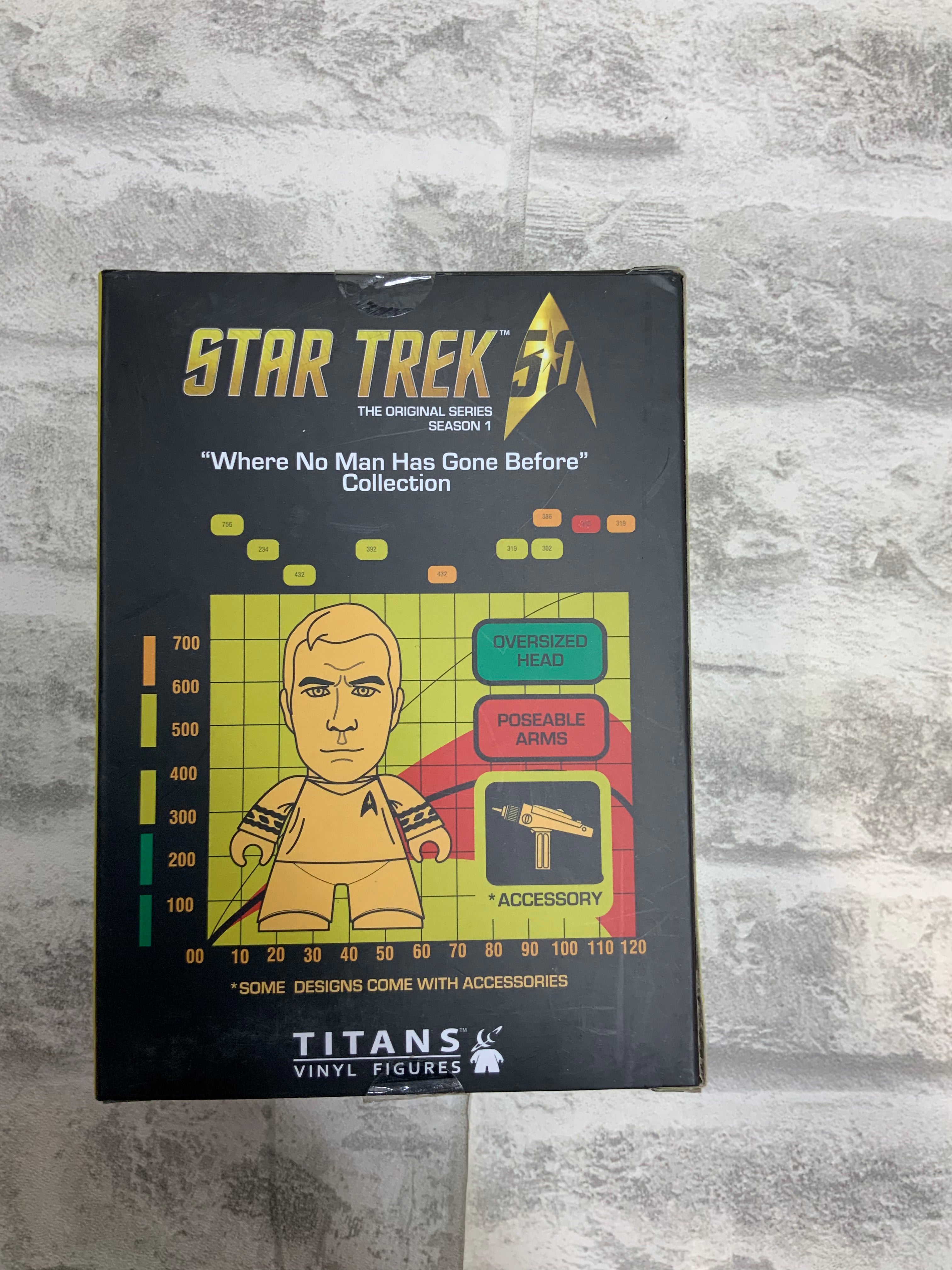 Titans Star Trek Spock Vinyl Figure NYCC 2016 Exclusive 4.5