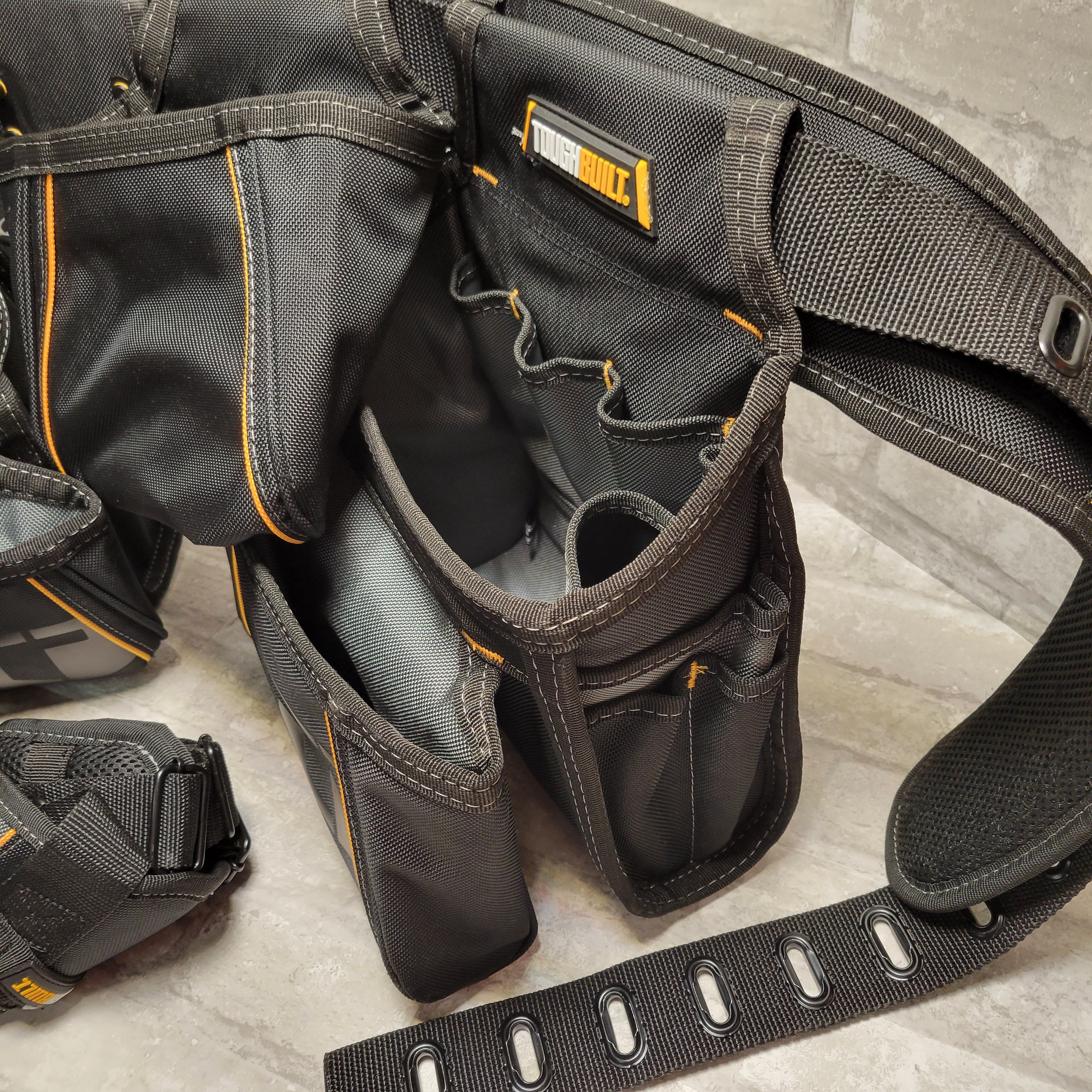 Toughbuilt Tb-301-6 Pro Framer Suspension Rig Tool Belt w/ Suspenders (8066803728622)