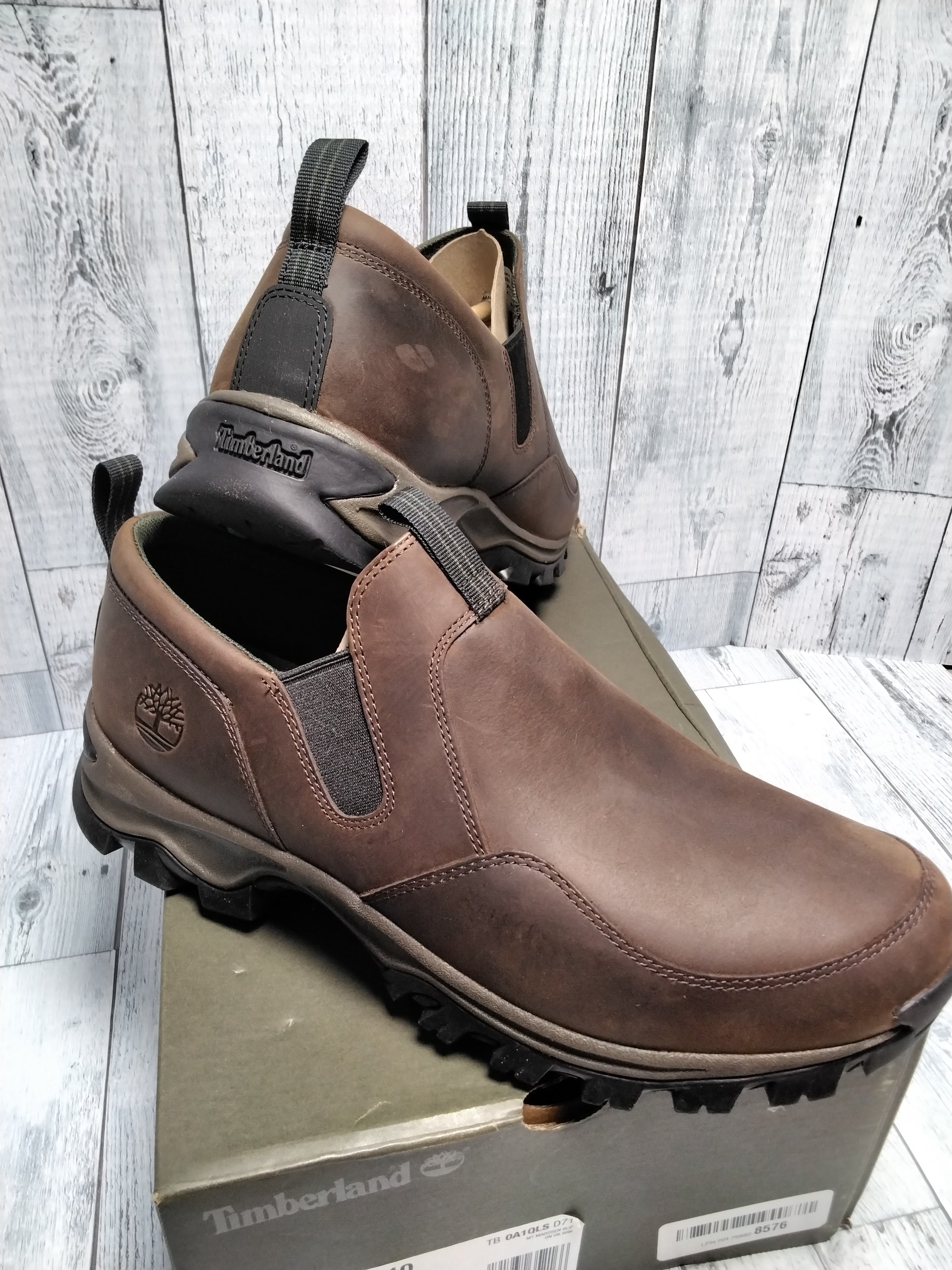 Timberland Men's Mt. Maddsen Slip on Hiking Shoe, Sz 10