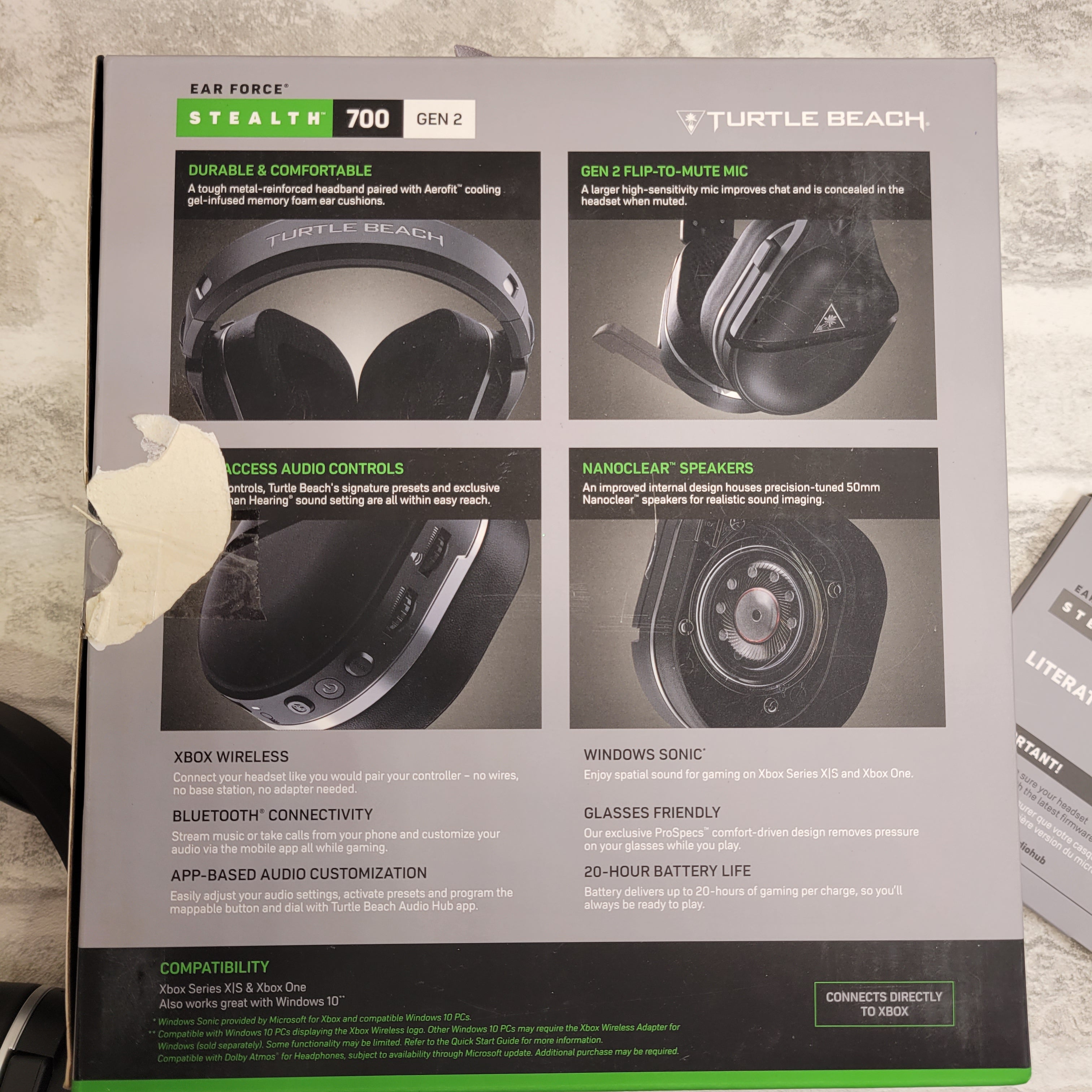 Turtle Beach Stealth 700 Gen 2 Wireless Gaming Headset – Black (7538883854574)