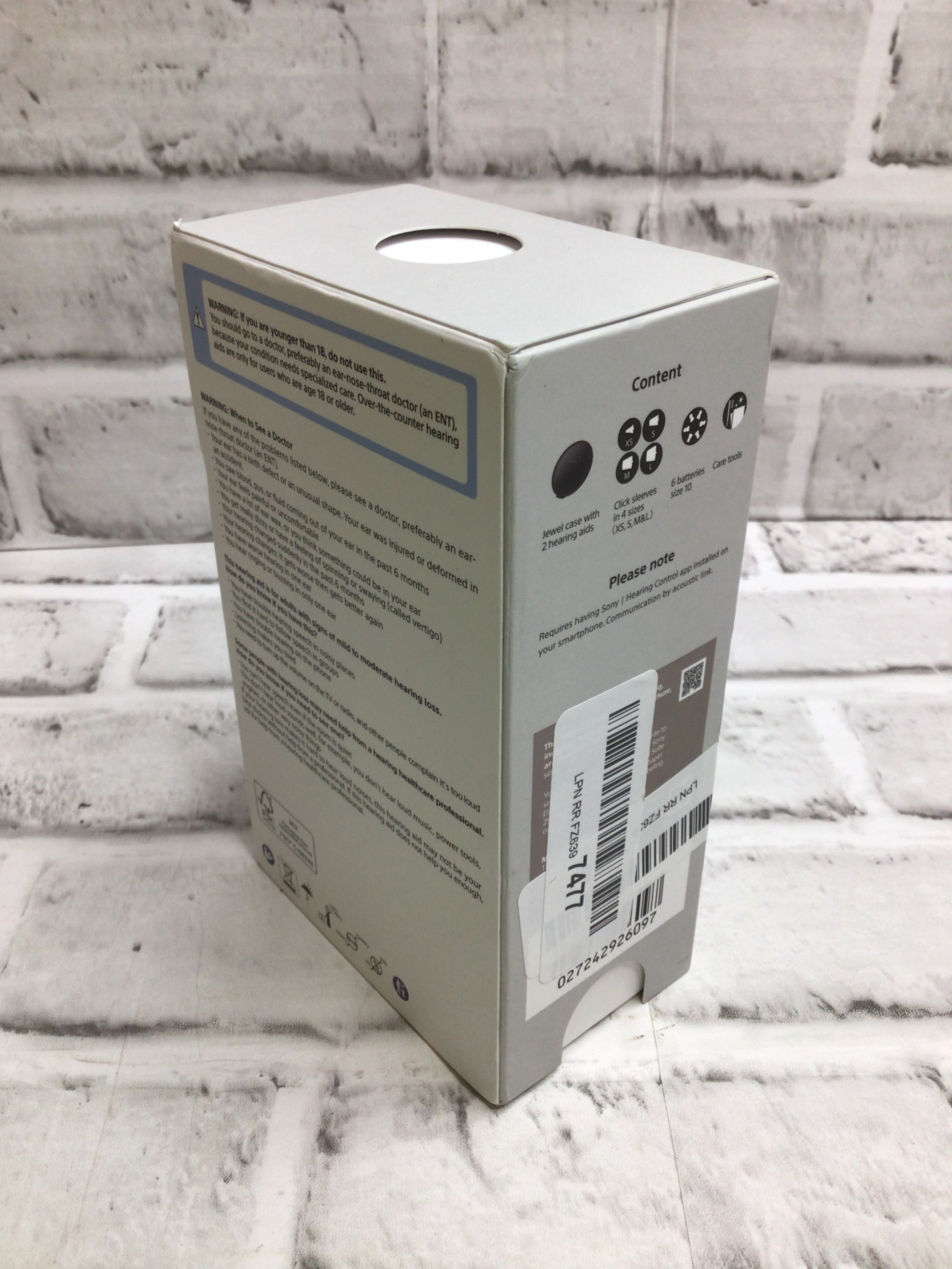 **READ** Sony CRE-C10 Self-Fitting OTC Hearing Aids (8088170004718)