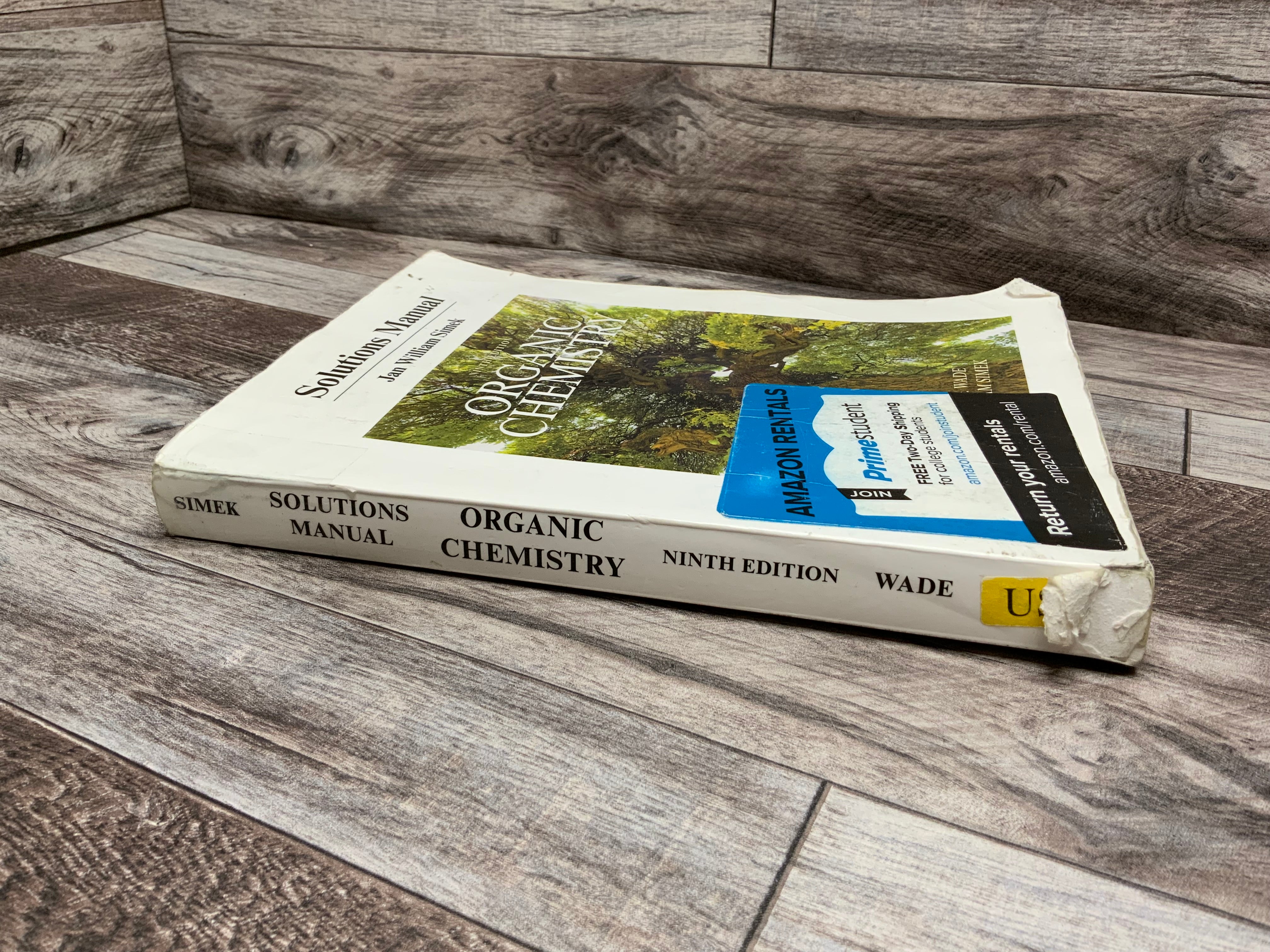 Organic Chemistry 9th Edition Solutions Manual