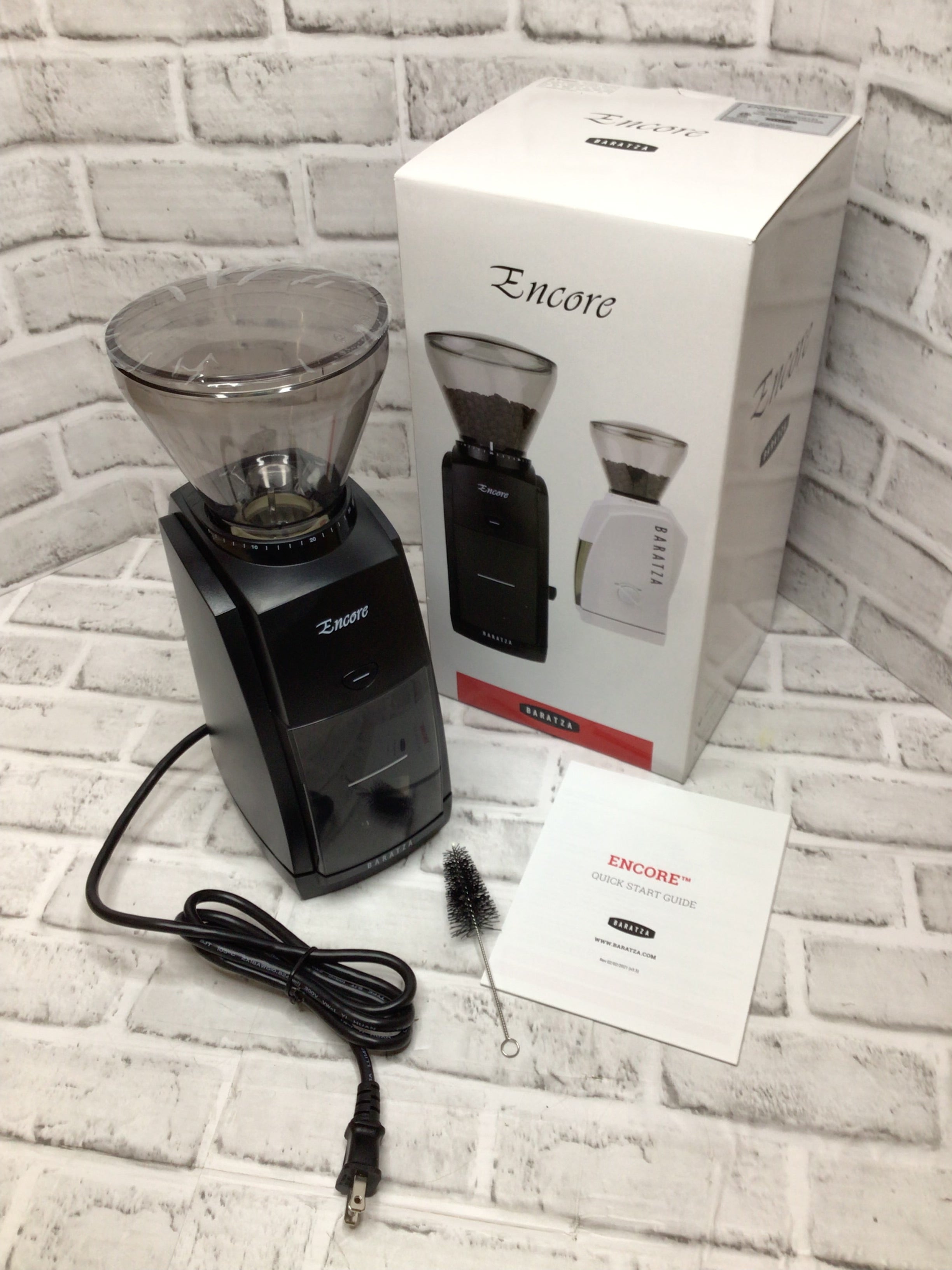 Baratza Encore Conical Burr Coffee Grinder Black Model 485 *OPEN BOX