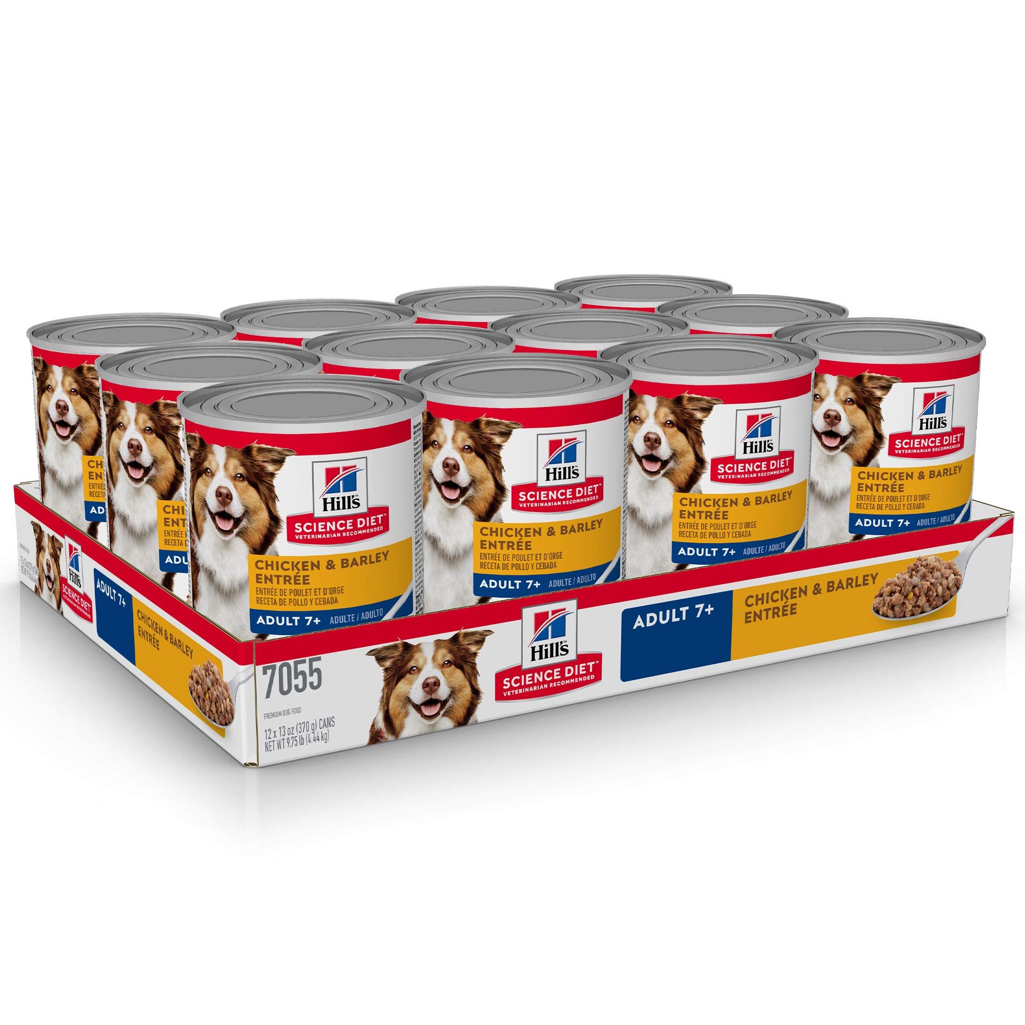 Hill's Science Diet Wet Dog Food, Chicken & Barley, 13 oz Cans, 12 Pack (7578162069742)