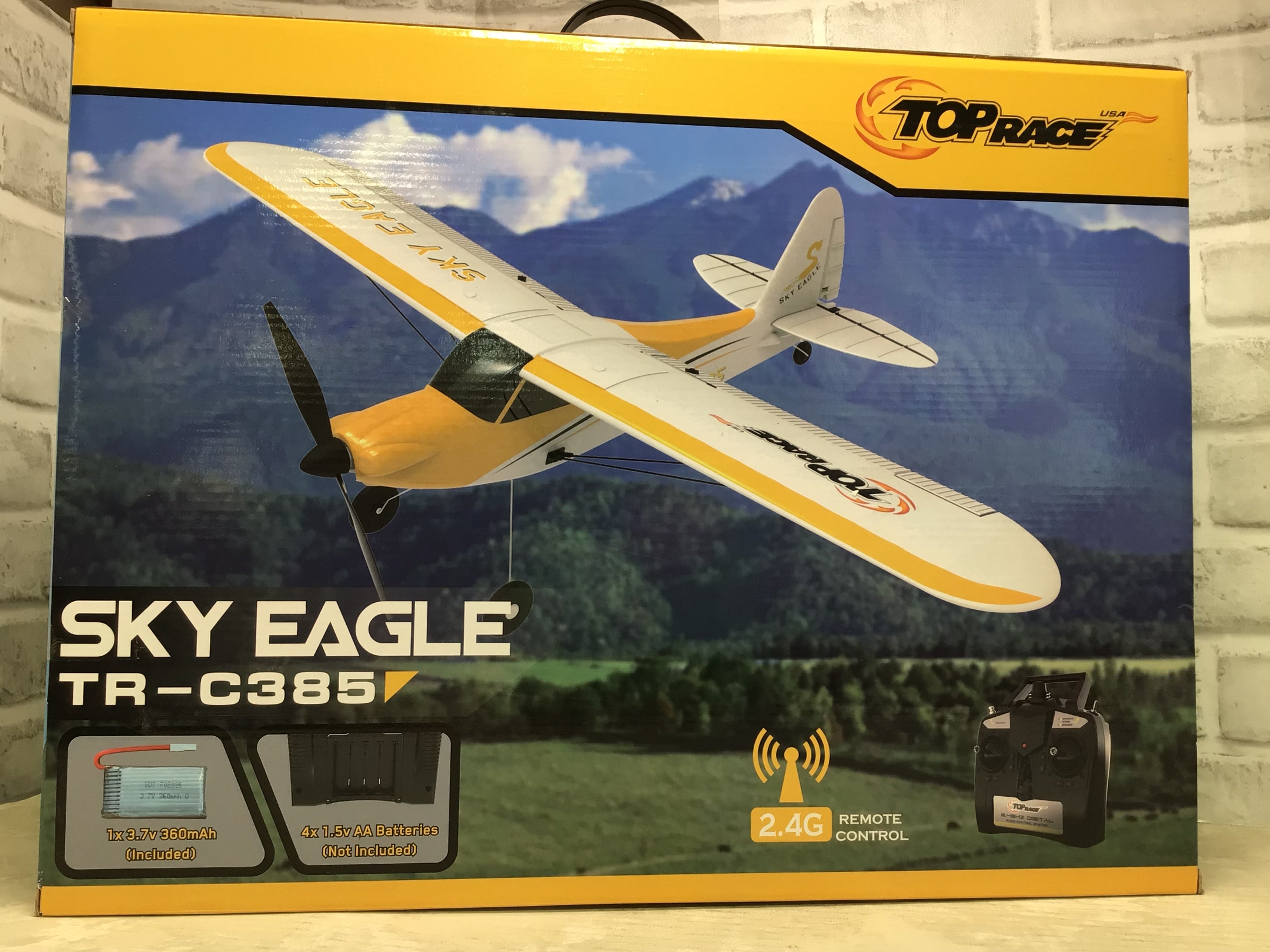 Top Race RC Plane 4 Channel Remote Control Airplane Ready to Fly RC Planes (7731226083566)