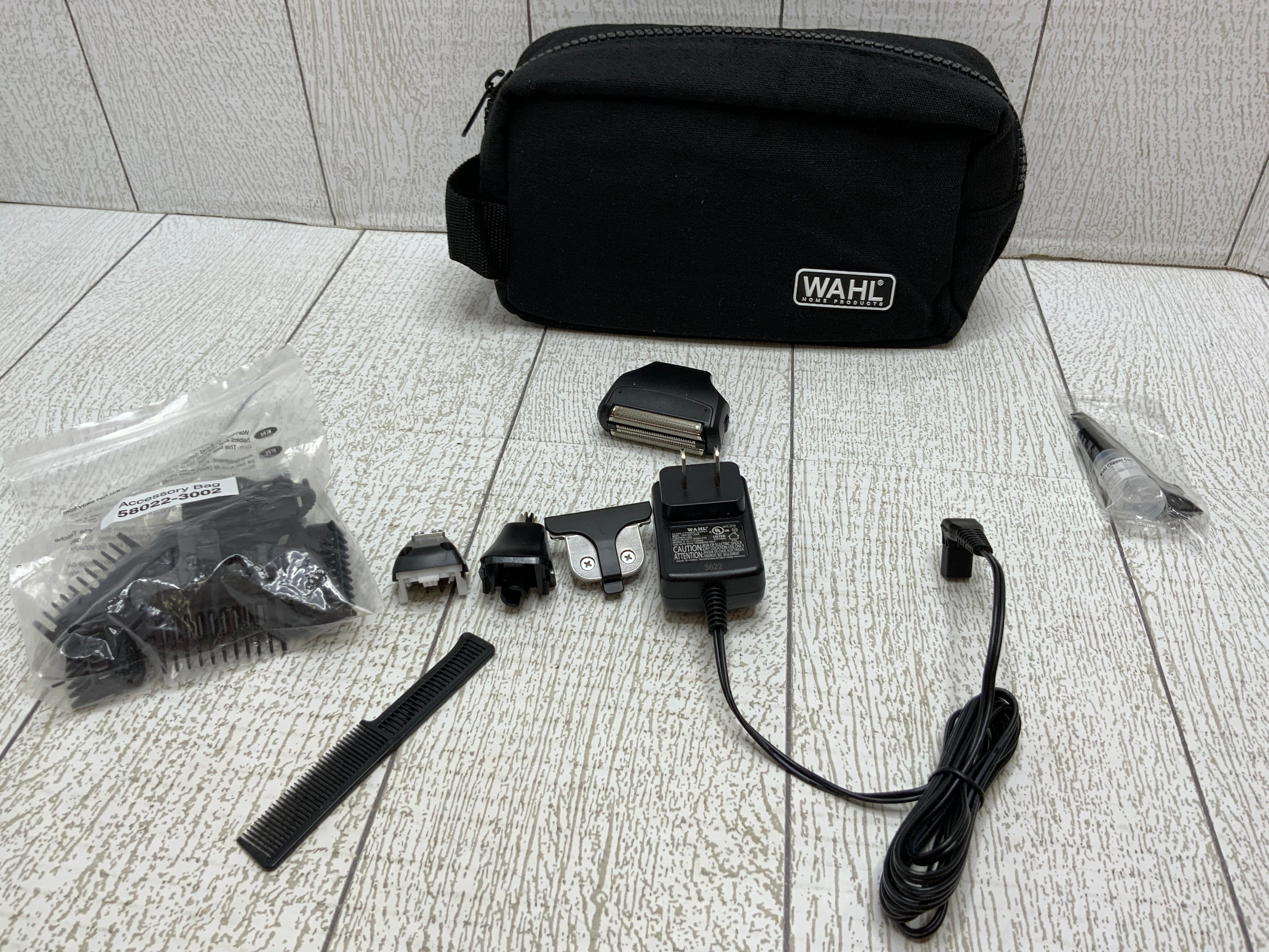 WAHL Stainless Steel Lithium Ion 2.0+ Slate Beard Trimmer for Men (09864) (8026127991022)