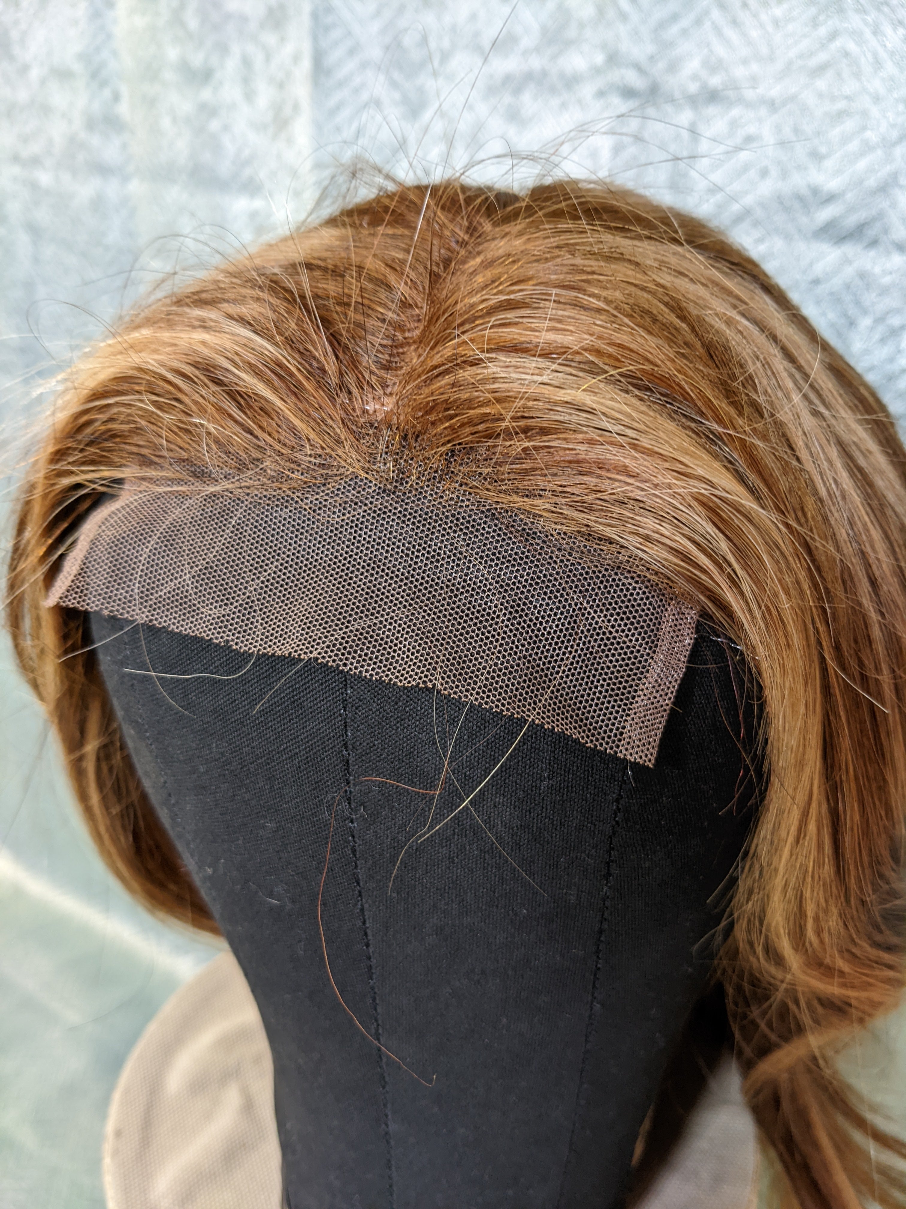 U-Nice 14 Inch Brown Carmel Wig Human Hair (7572830355694)