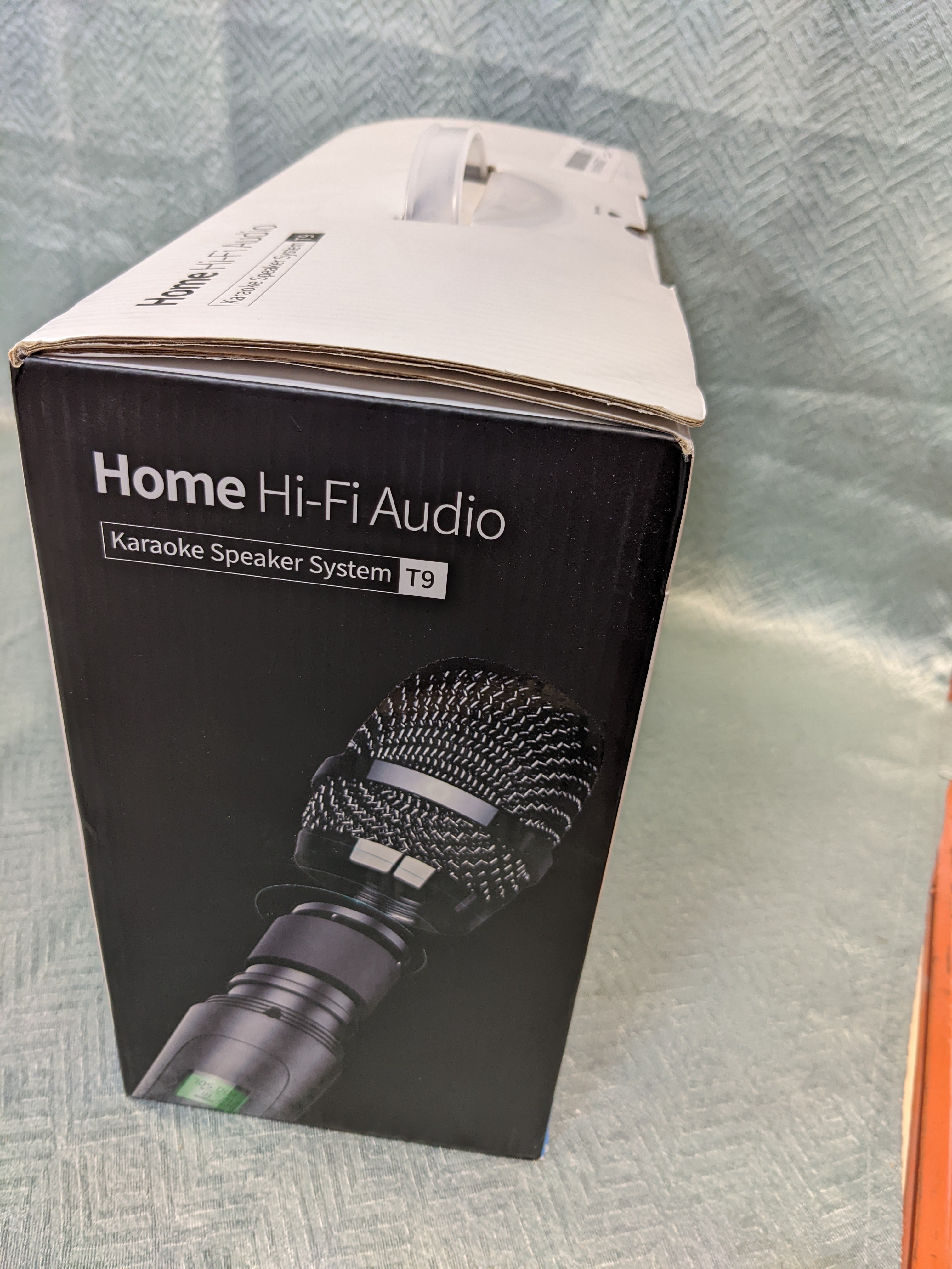 W WINBRIDGE Karaoke Machine with Wireless Microphone, Bluetooth Portable PA Speaker System Built in Soundcard Remote Control with Guitar Input (7591830028526)