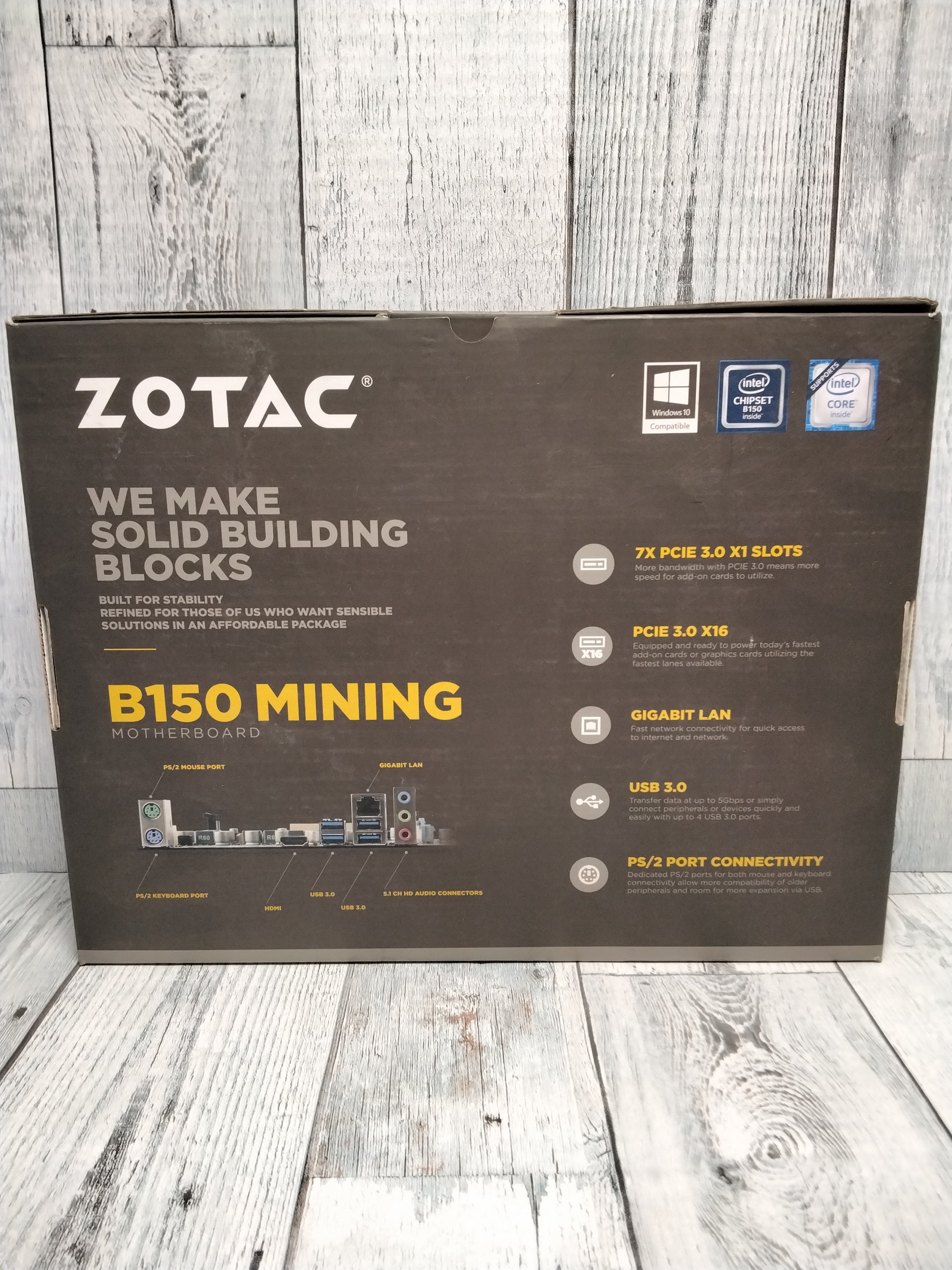 ZOTAC B150 Mining ATX Motherboard for Cryptocurrency Mining (7881635266798)