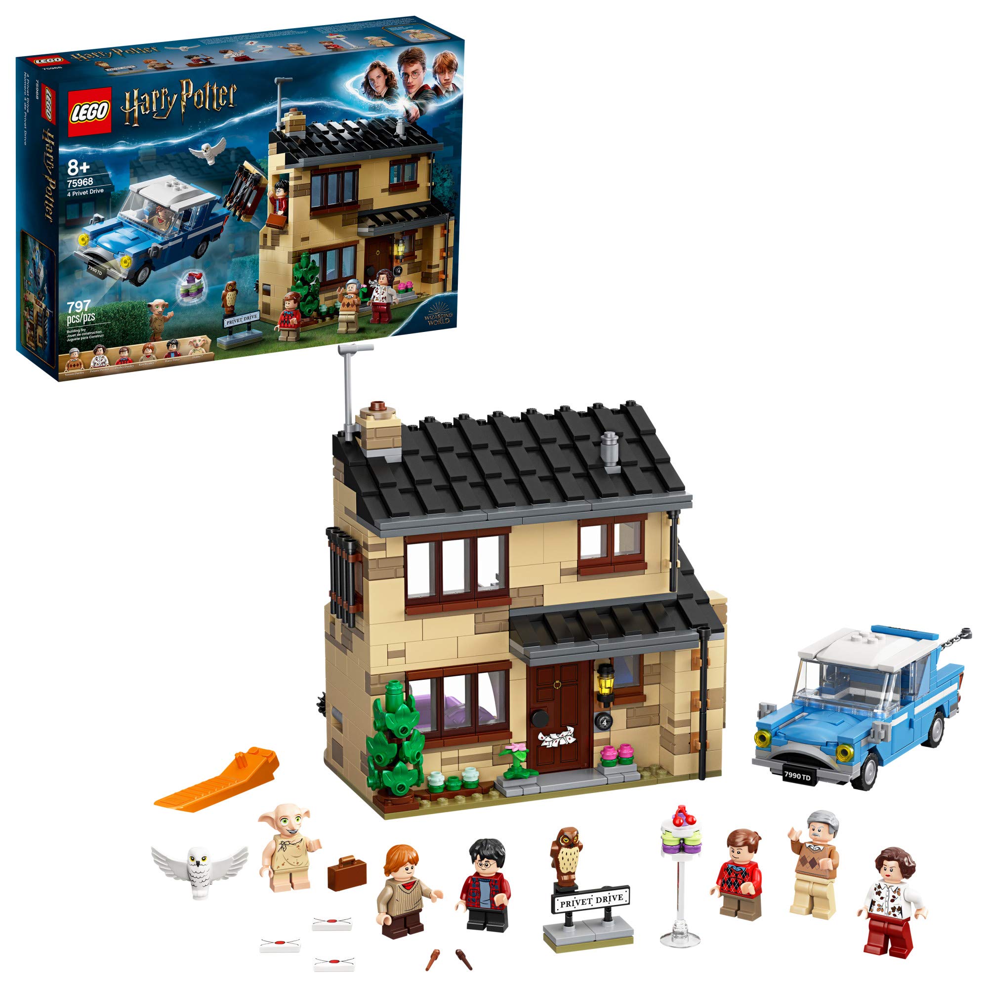 LEGO Harry Potter 4 Privet Drive 75968, (797 Pieces) (7673359040750)