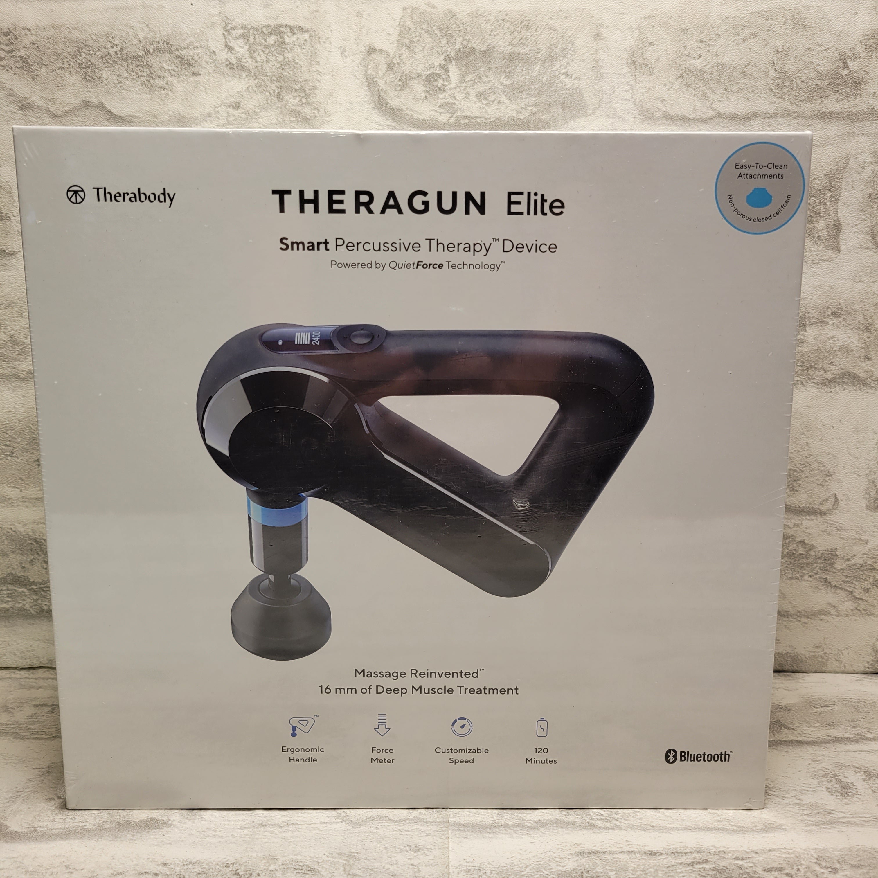 TheraGun Elite Percussive Therapy Deep Tissue Muscle Treatment Massage Gun (7896455315694)