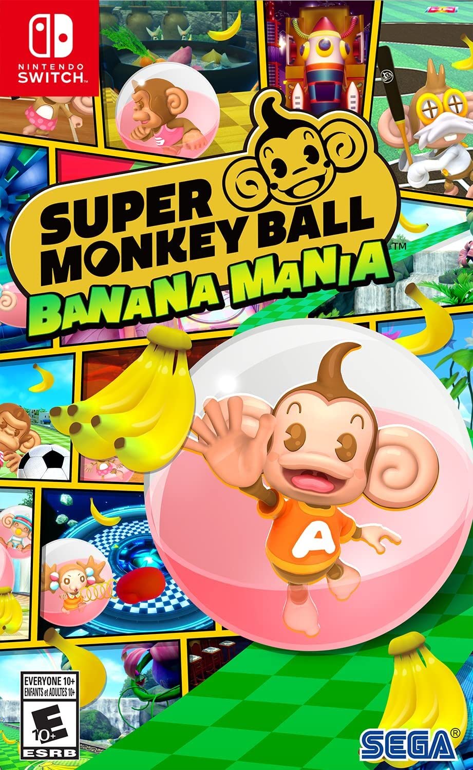 Super Monkey Ball Banana Mania: Standard Edition - Nintendo Switch (7865461113070)