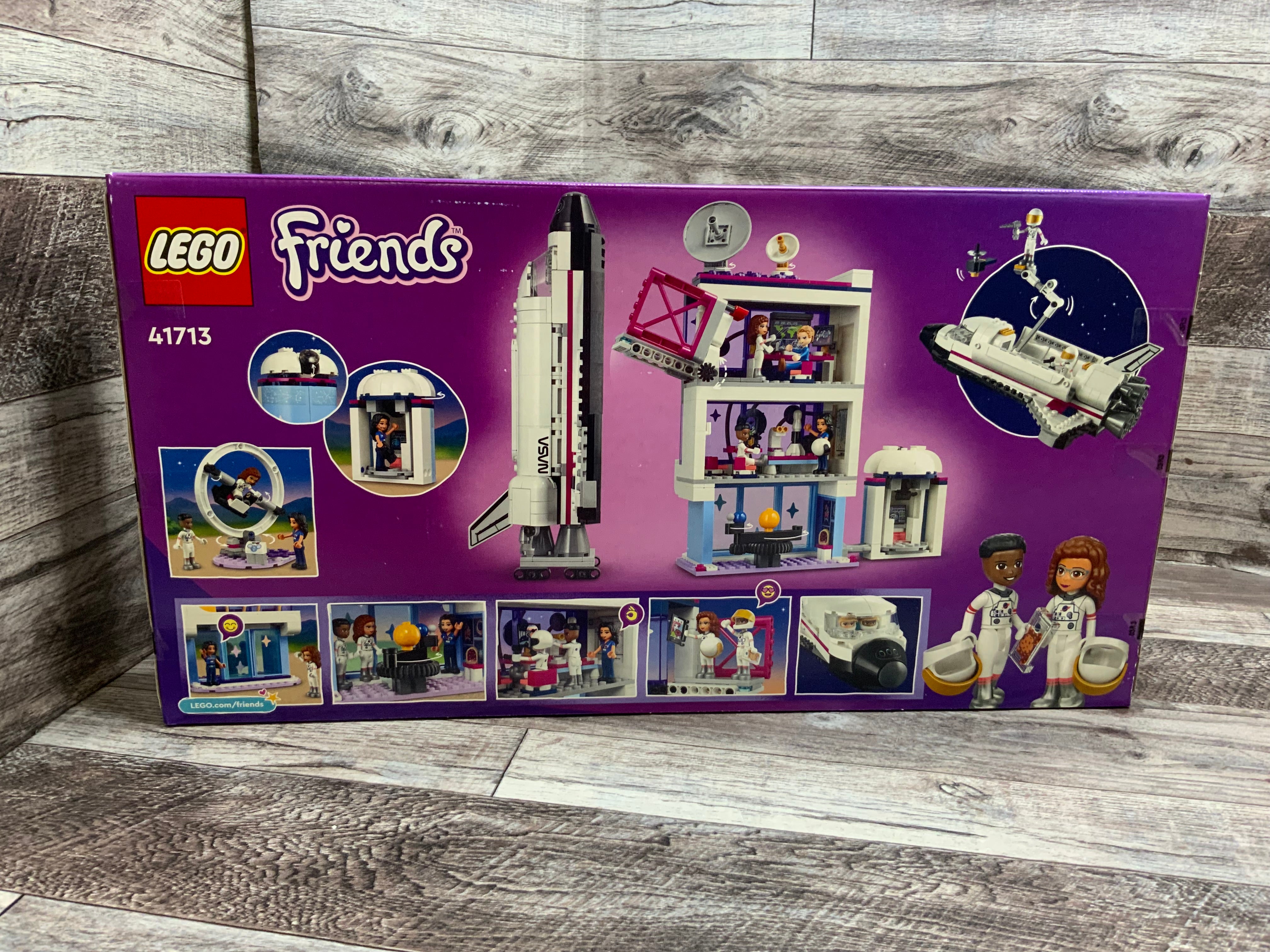 LEGO Friends Olivia’s Space Academy Shuttle Rocket Building Set (41713) (8080288415982)