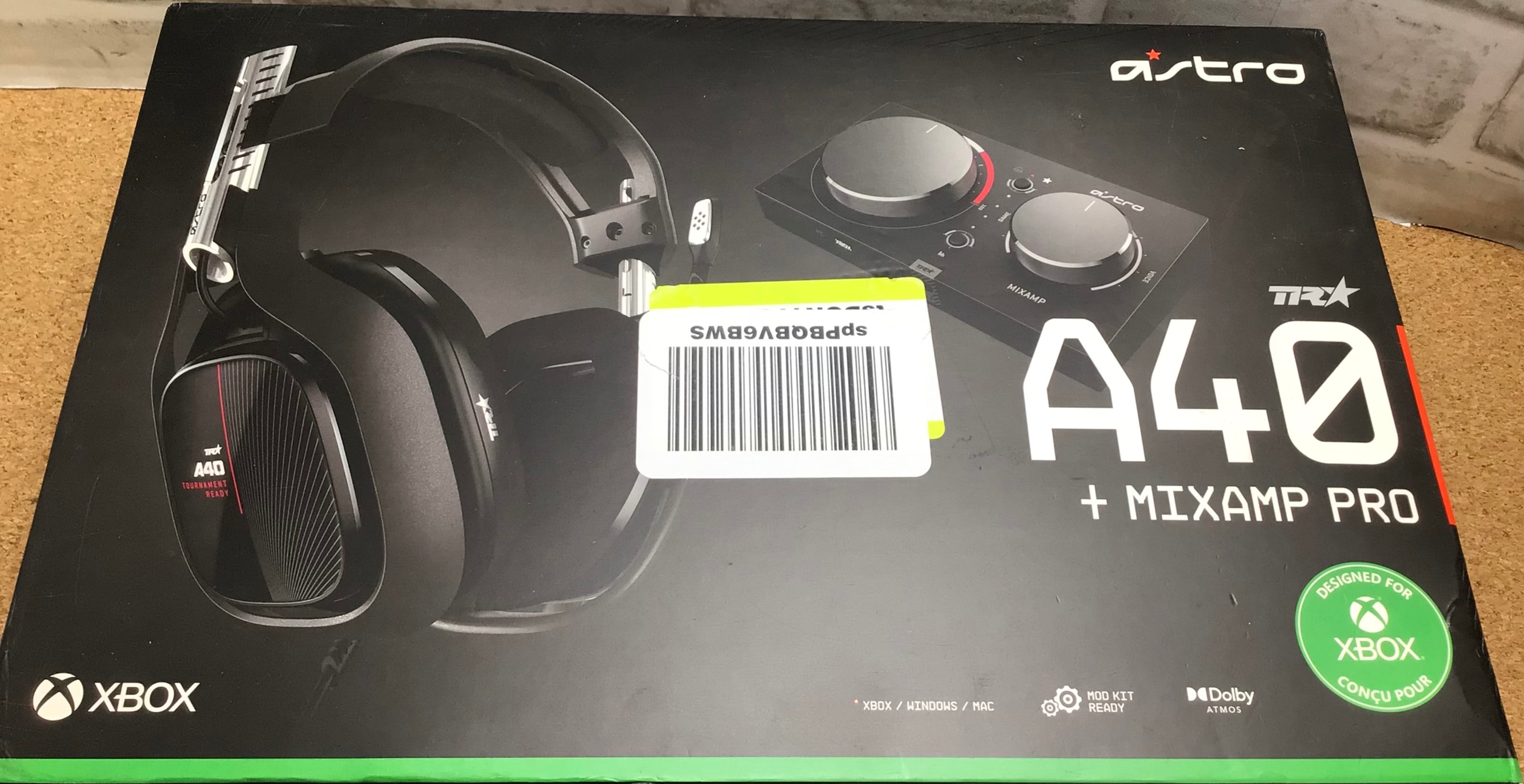 ASTRO Gaming A40 TR Wired Headset ** Used, Tested, Working ** (7774502748398)