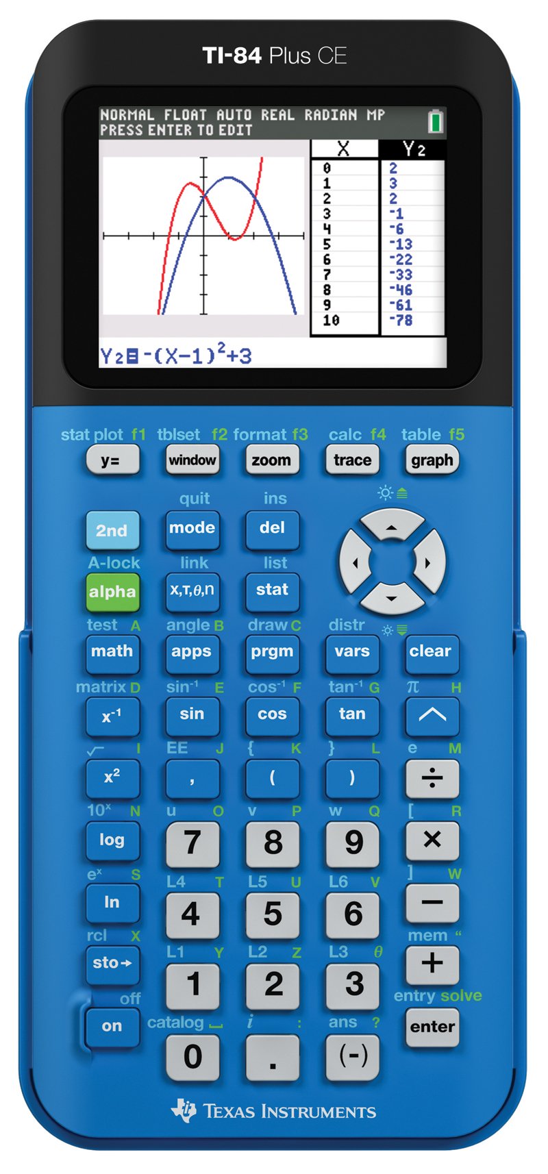 Texas Instruments TI-84 Plus CE Lightning Graphing Calculator (7704097390830)