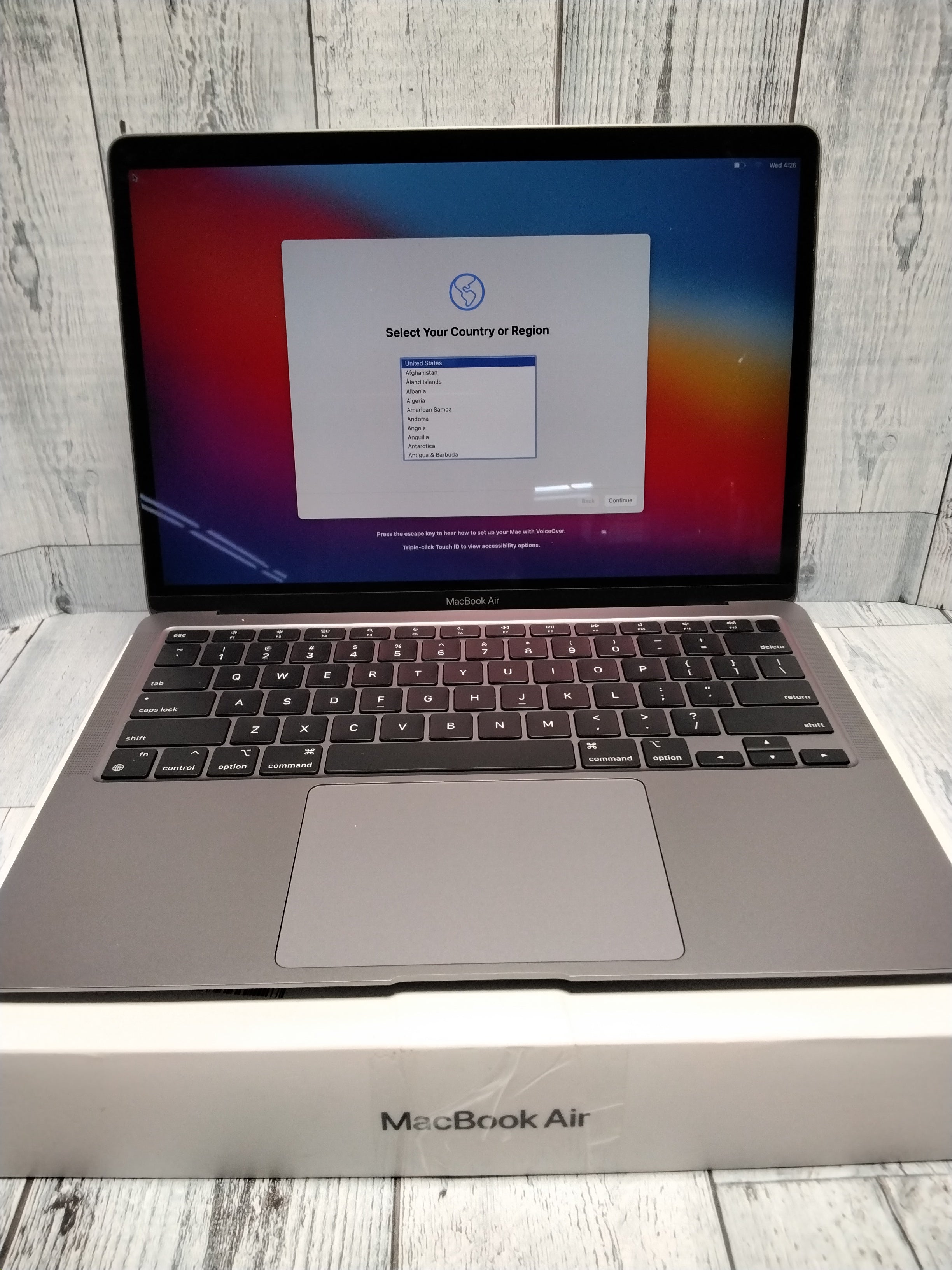 2020 Apple MacBook Air Laptop: Apple M1 Chip, 13” Retina Display, 8GB RAM, 256GB (7761868390638)
