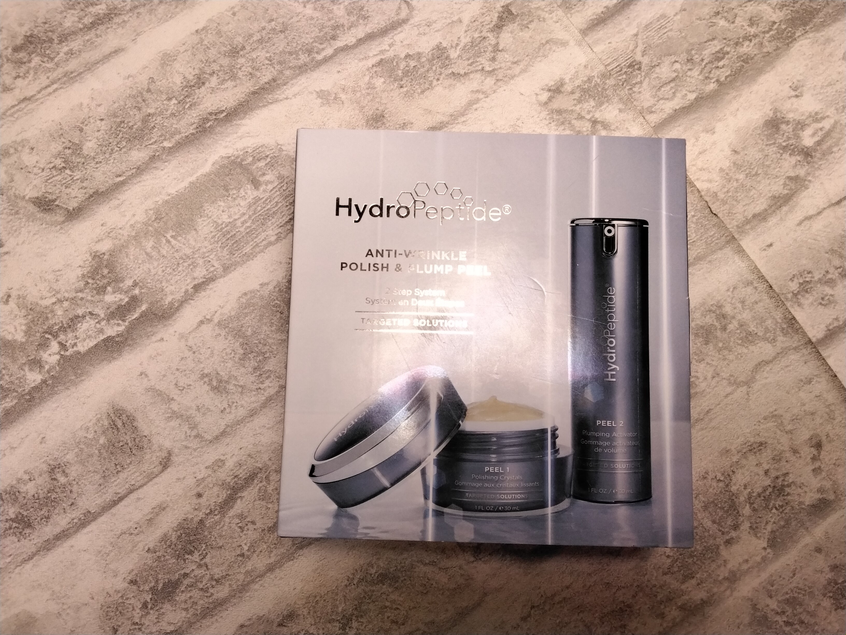 HydroPeptide Polish & Plump Face Peel Radiant Two-Step System (7619948544238)