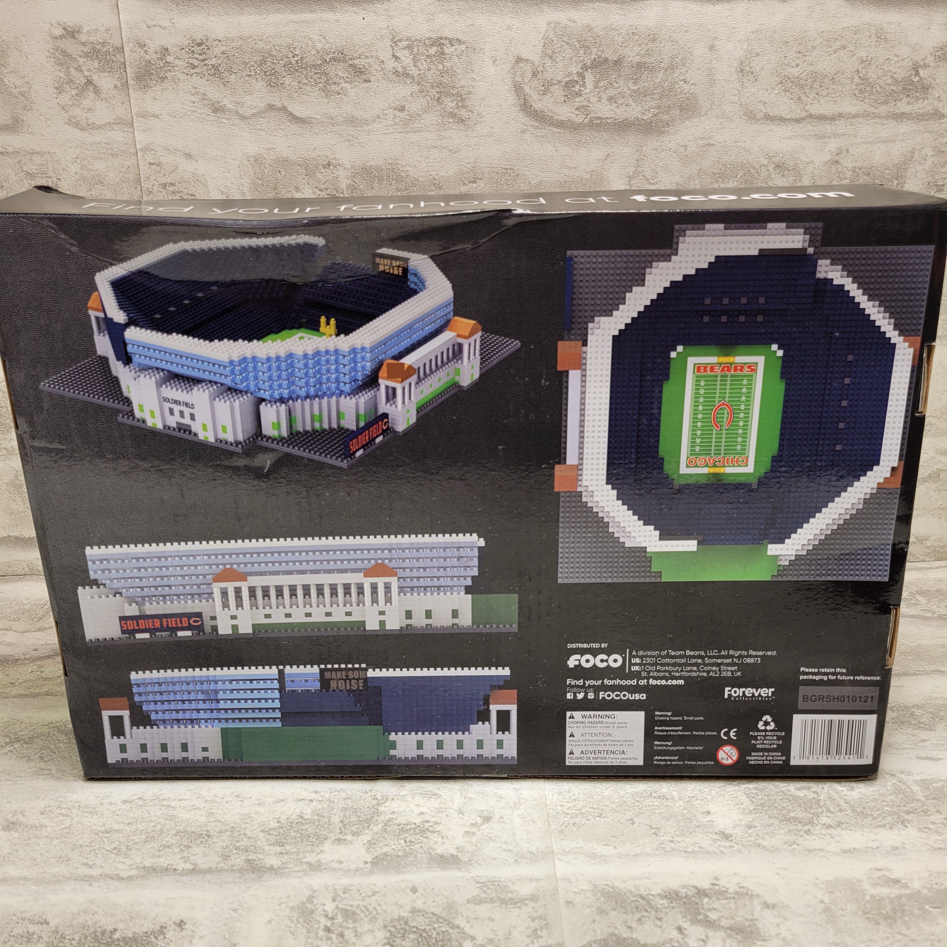 CHICAGO BEARS SOLDIER FIELD BRXLZ STADIUM