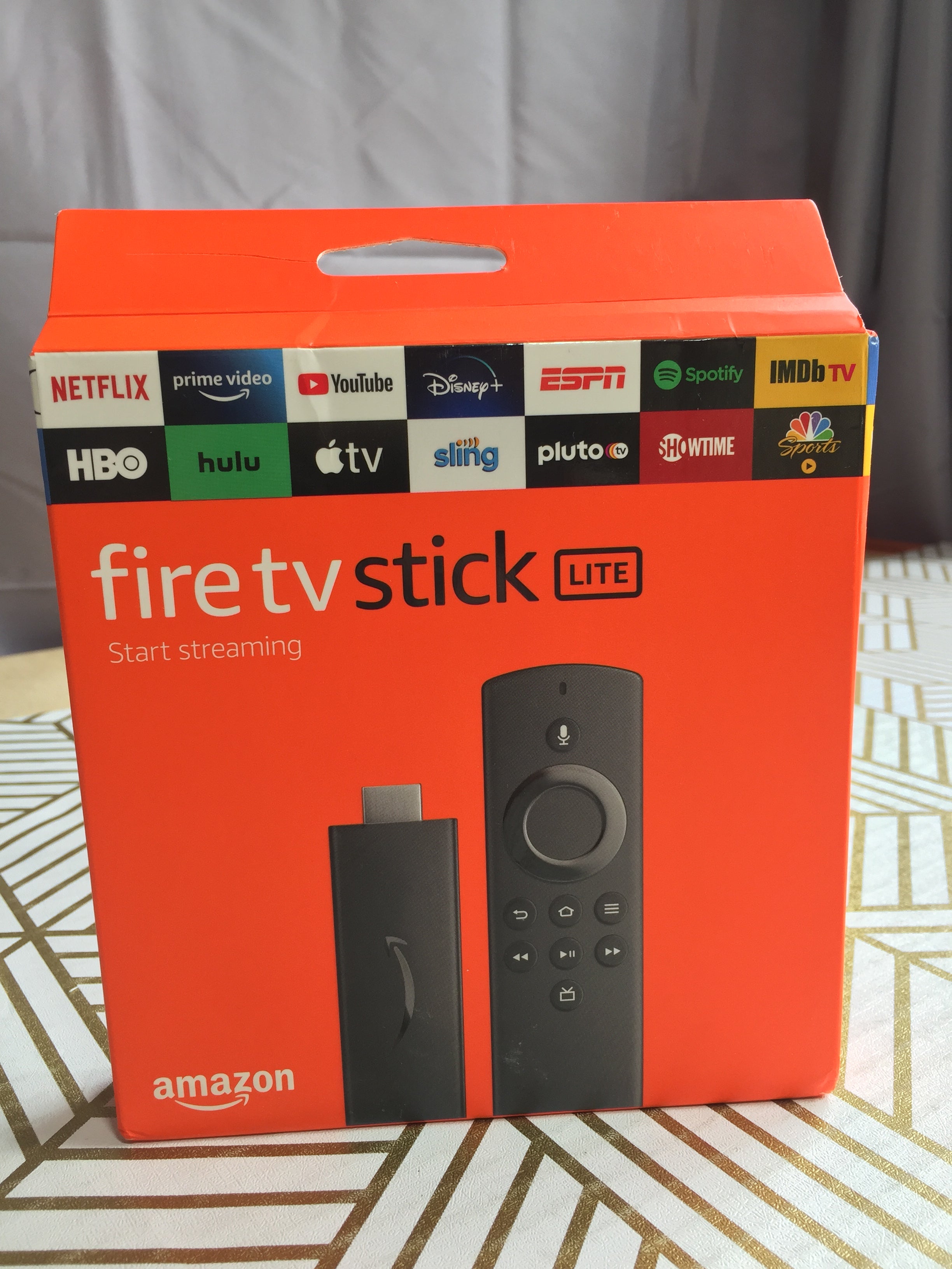 Fire TV Stick Lite, free and live TV, Alexa Voice Remote Lite *SEALED* (8044864012526)