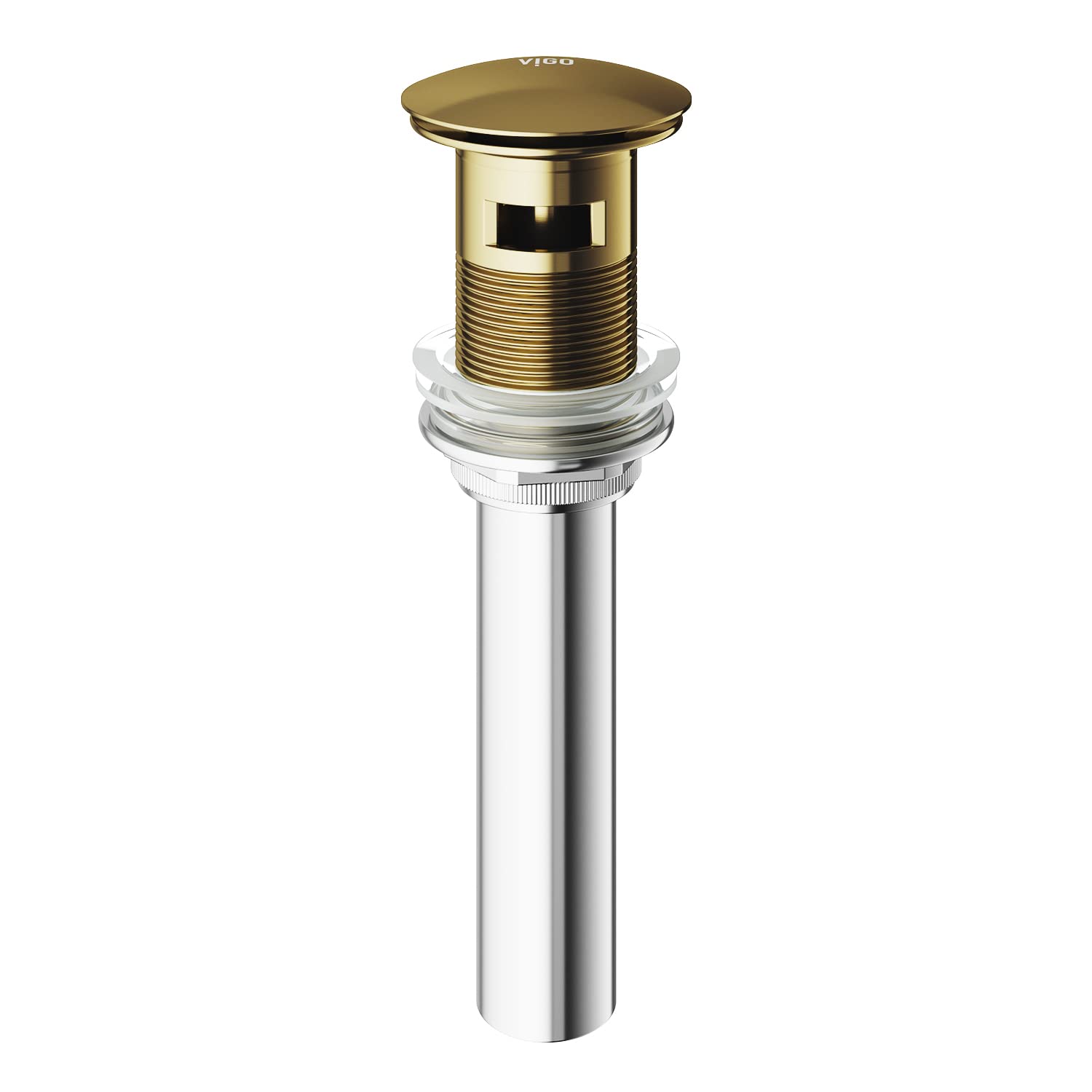 VIGO VG16002MG Bathroom Sink Pop-up Drain Brushed Matte Gold (7653219238126)