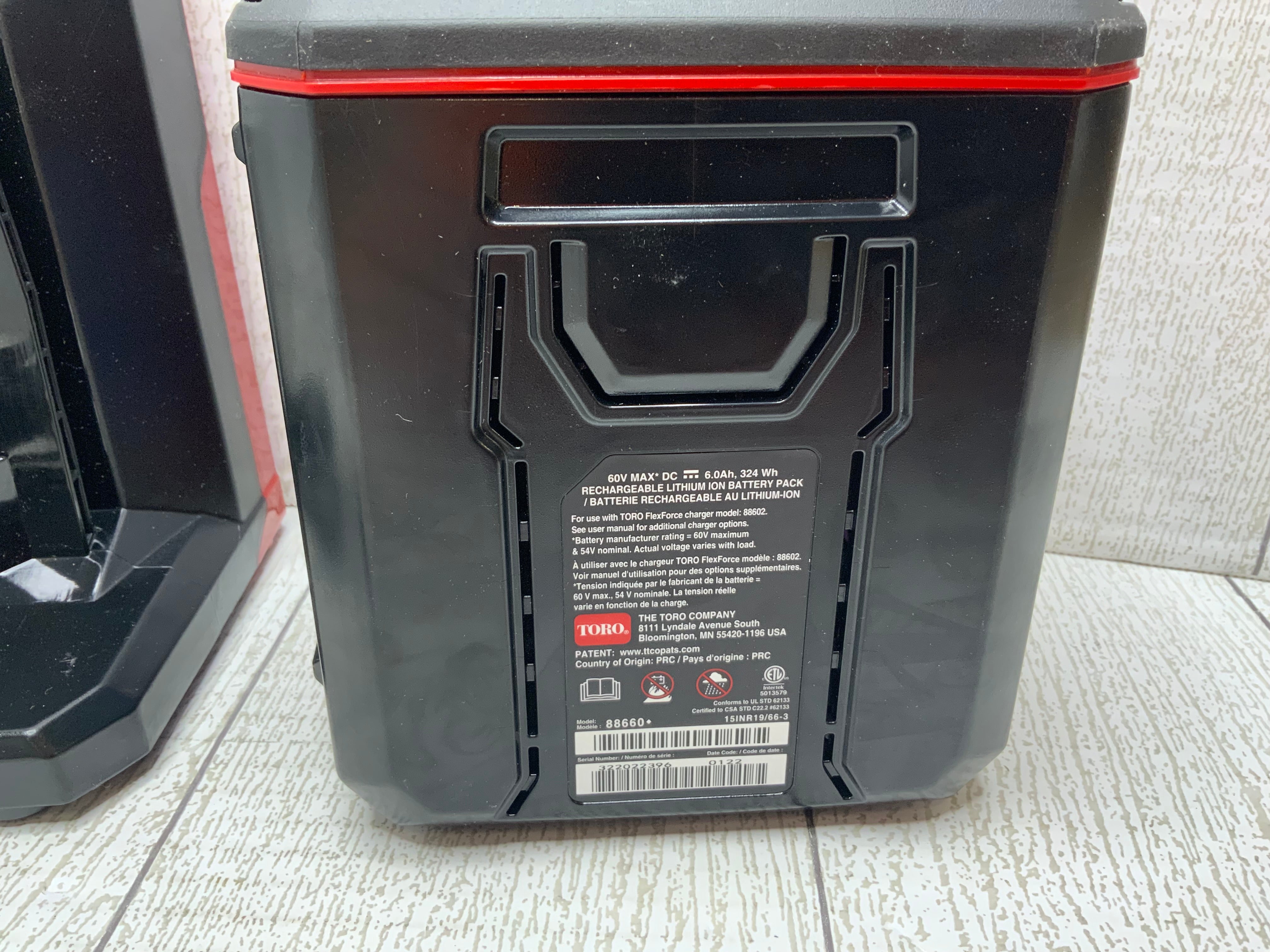 Toro Flex-Force Power System + 60V Lithium Ion L270 Battery (8052298285294)