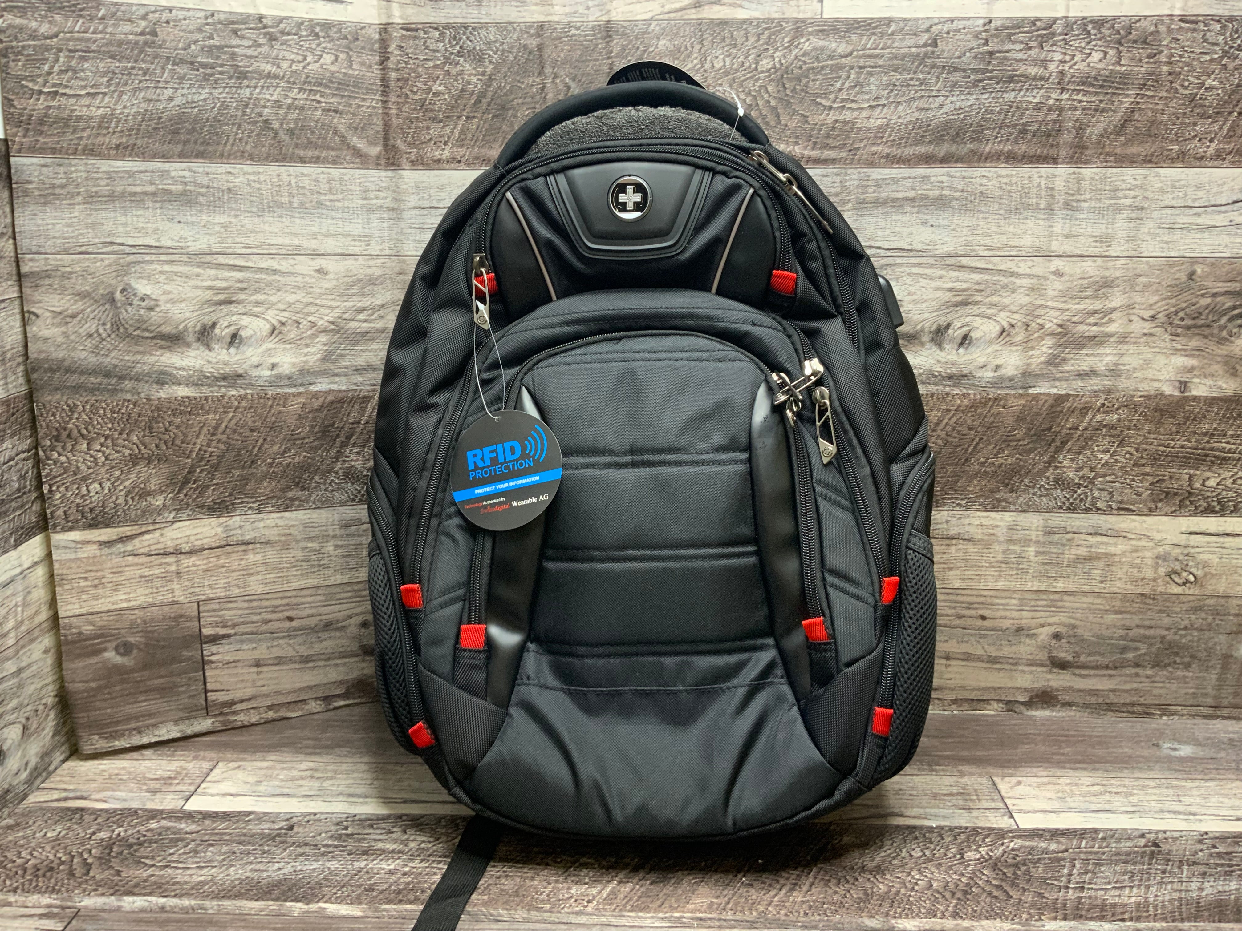 Swissdigital Design Circuit College Business Travel Backpack TSA Friendly (8073521332462)