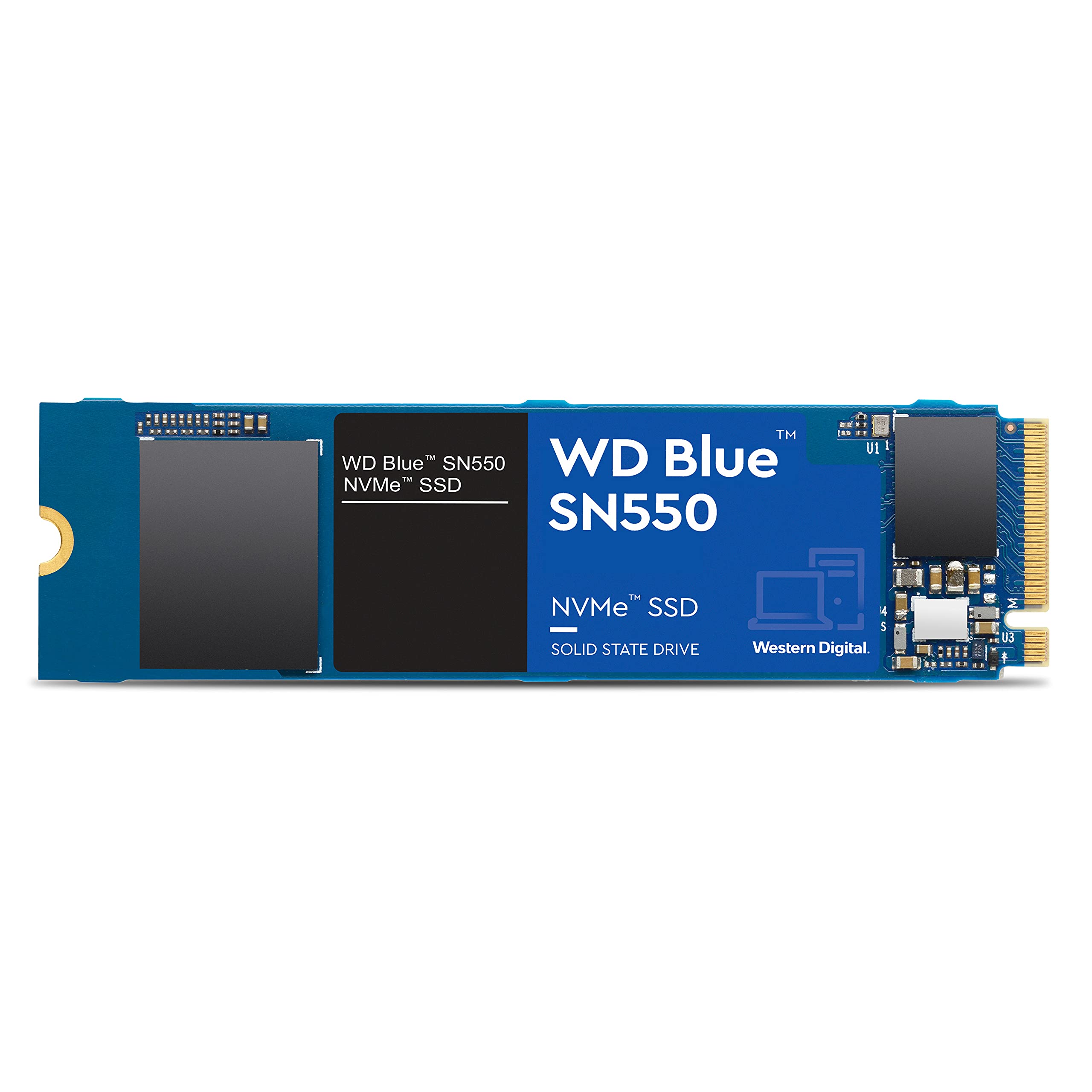 Western Digital 1TB WD Blue SN550 NVMe Internal SSD - Gen3 x4 PCIe 8Gb/s (7704028315886)