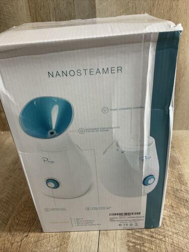 NanoSteamer Large 3-in-1 Nano Ionic Facial Steamer with Precise Temp Control (6922813440183)