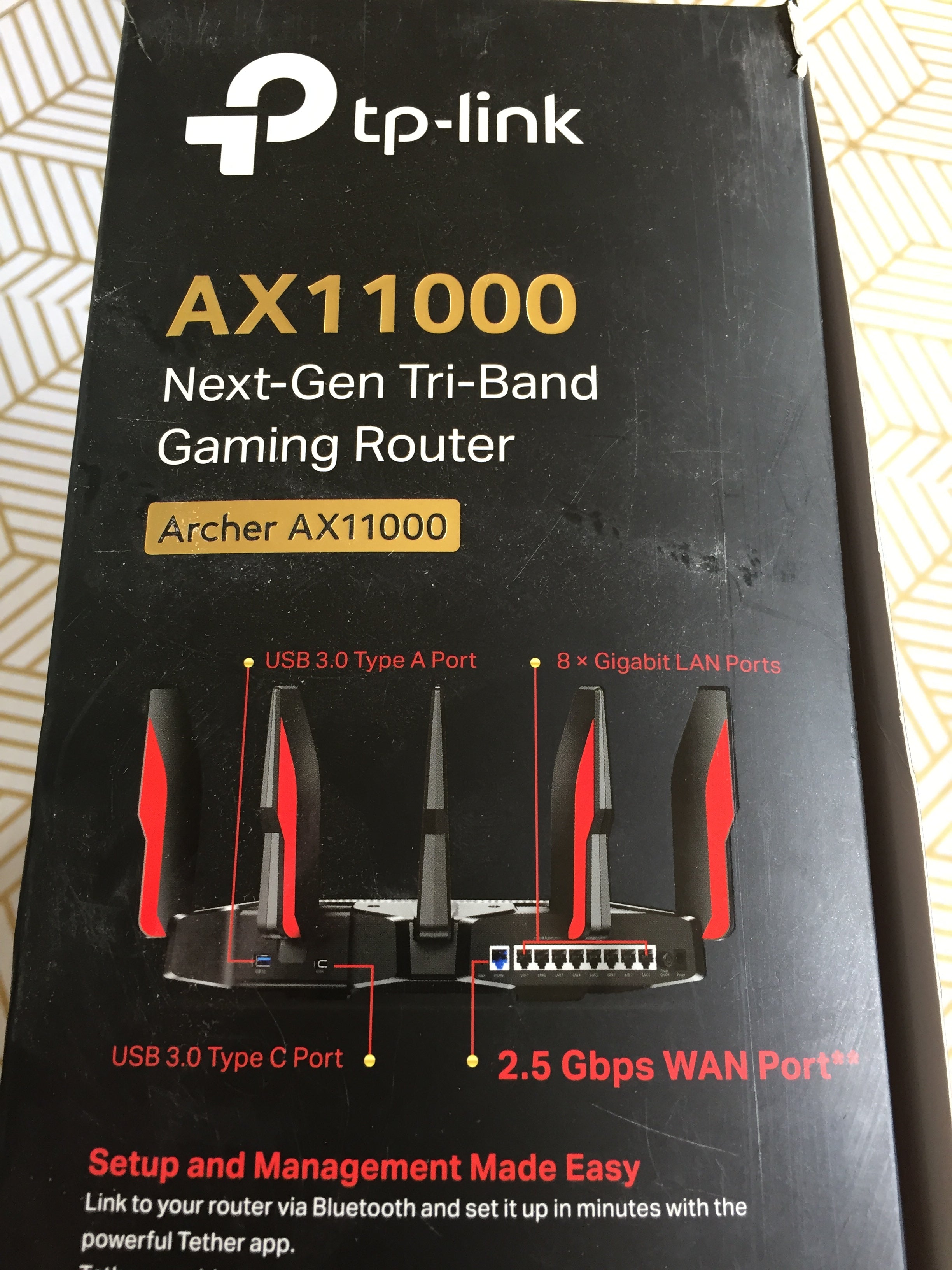 TP-Link Archer AX11000 Tri-Band Wi-Fi 6 Router (7712470335726)