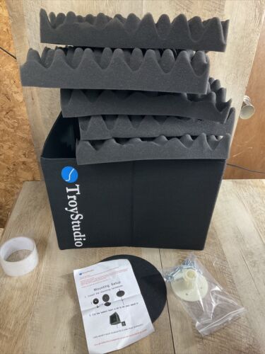 TroyStudio Portable Sound Recording Vocal Booth Box (Small Size) (6922746069175)
