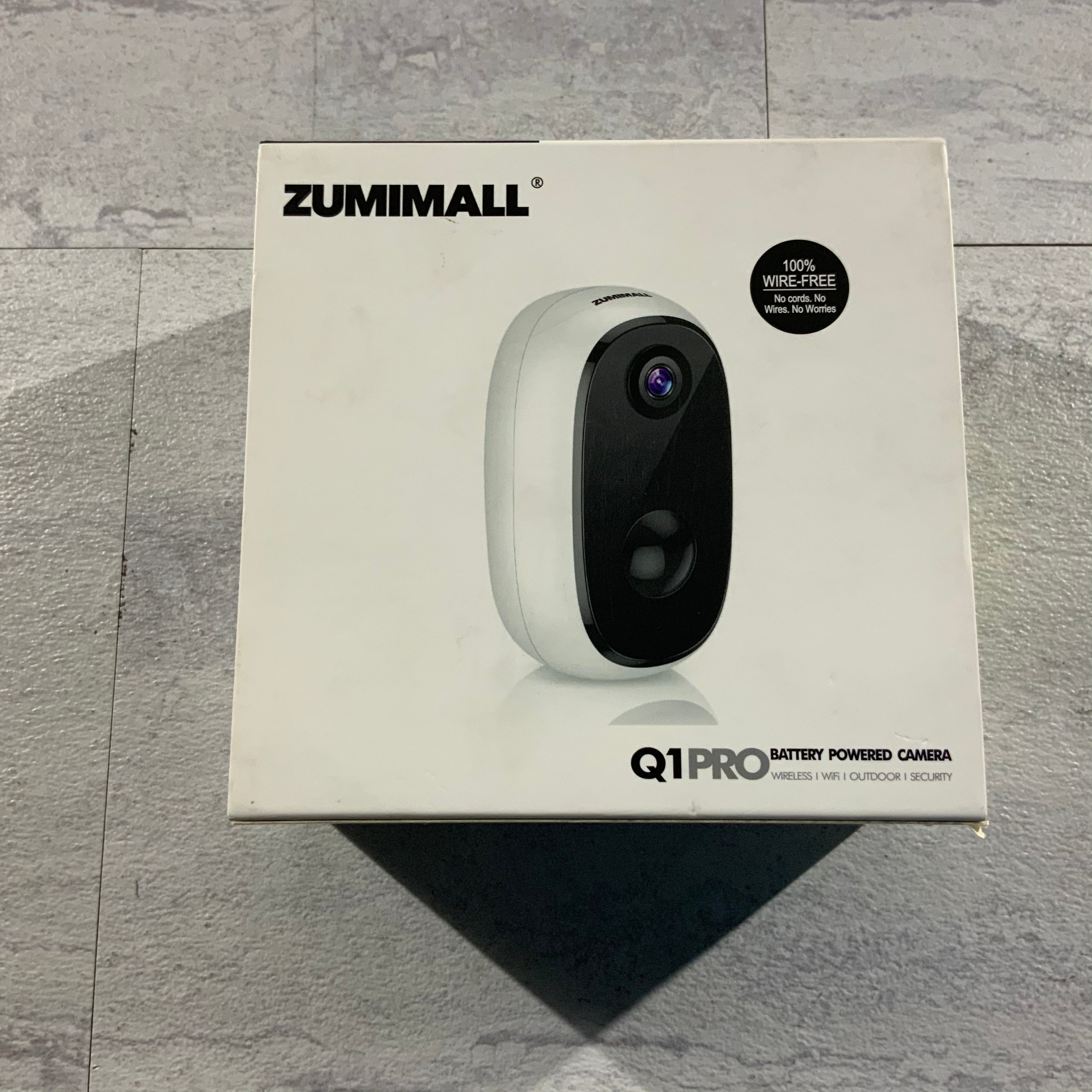 Zumimall Wireless Rechargeable Battery Powered WiFi Camera (6977427996855)
