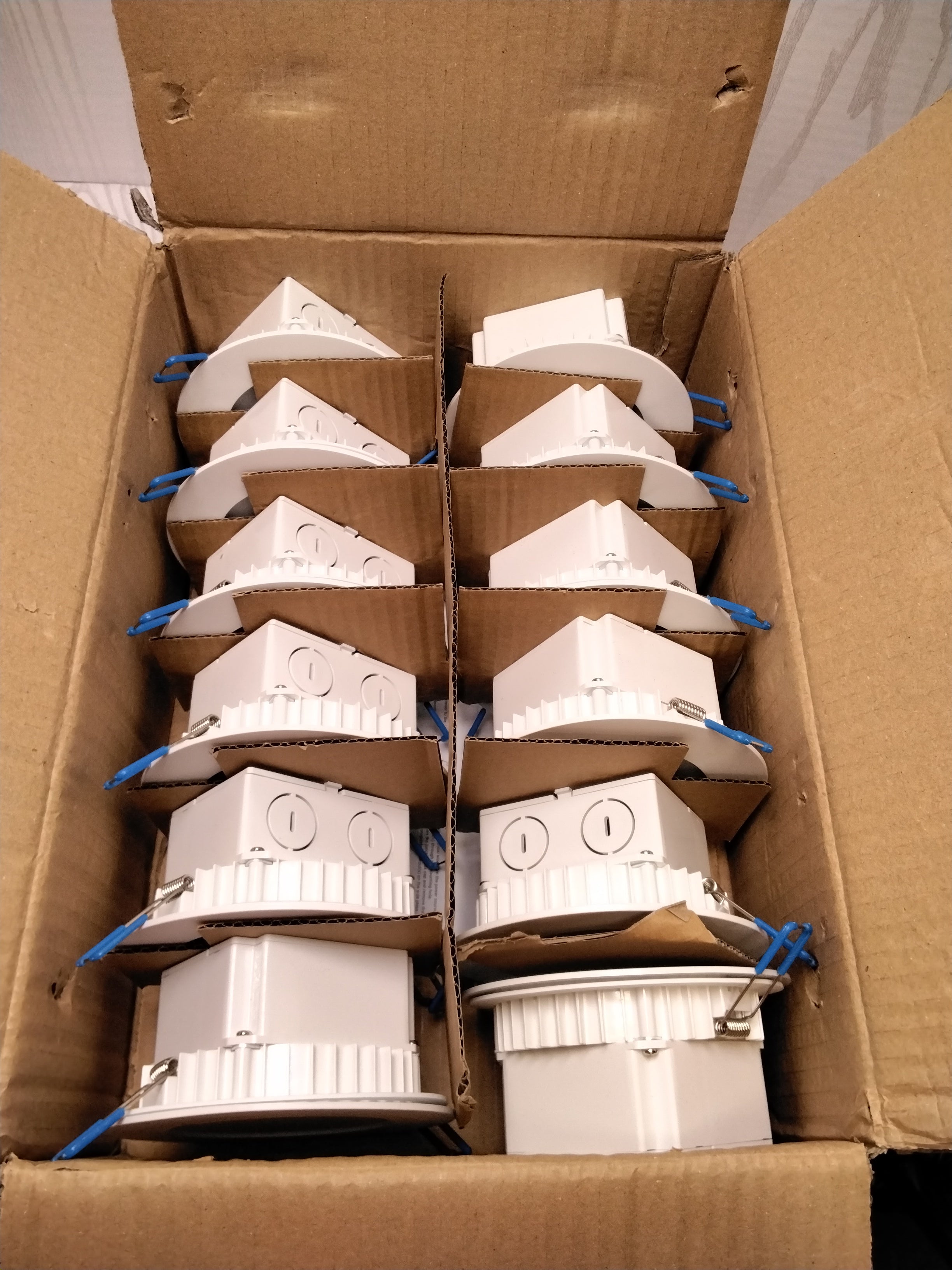 Sunco Lighting 12 Pk. 4 Inch Ultra Thin LED Recessed, 4000K Cool White, 10W(60W) (7765527396590)
