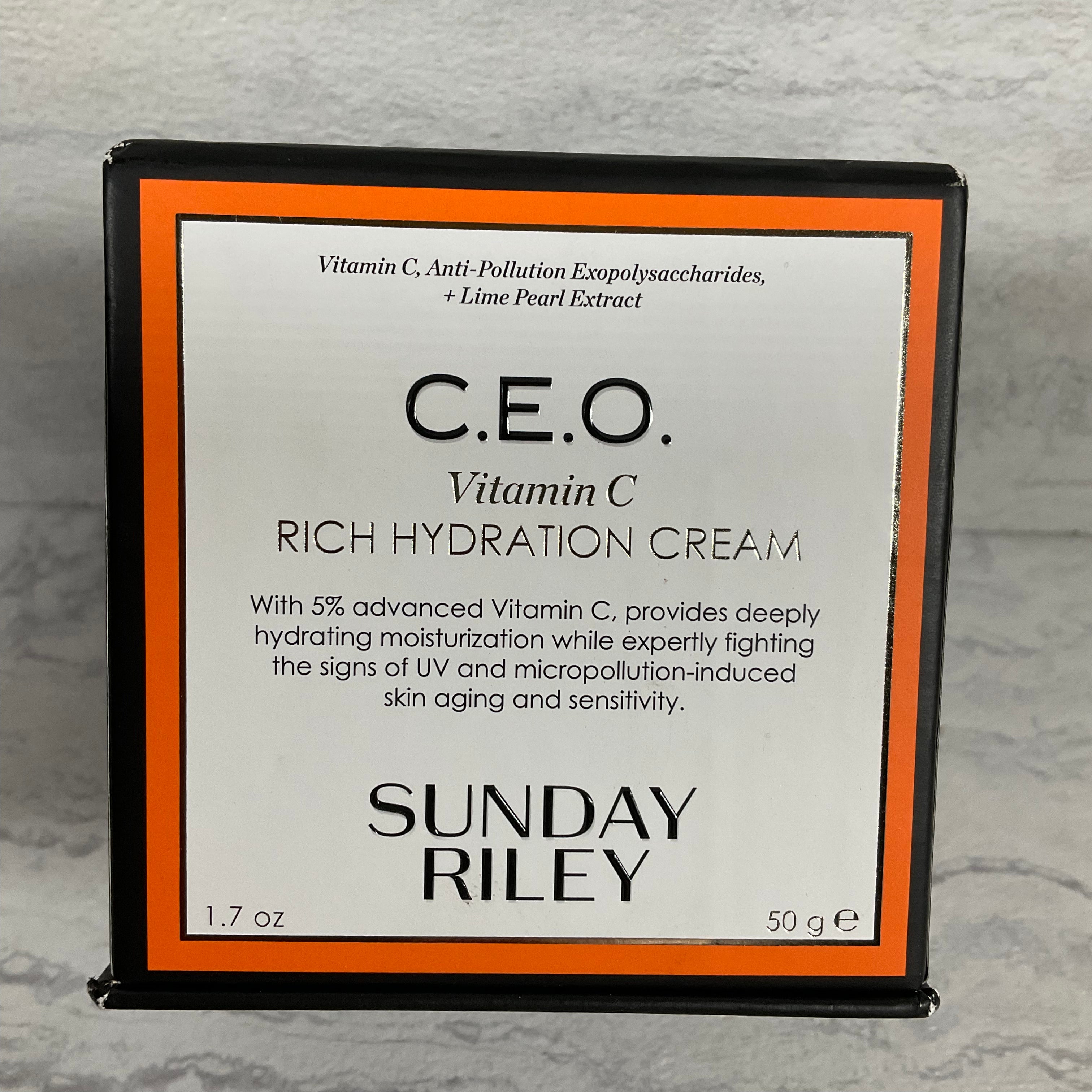 Sunday Riley C.E.O. Vitamin C Rich Hydration Cream (7199933006062)