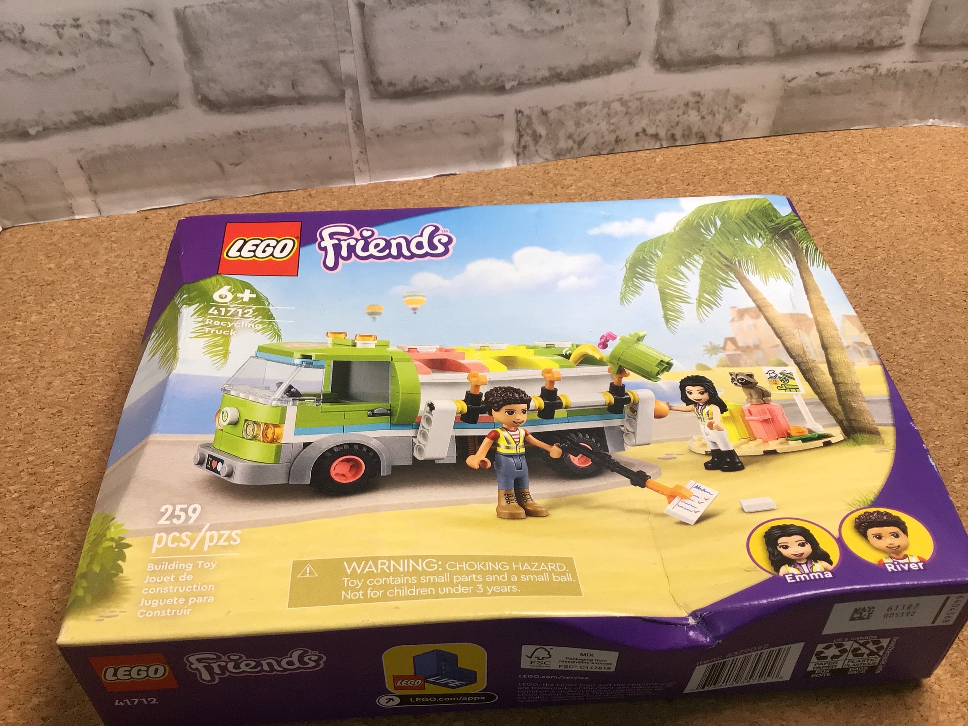 2 sets: LEGO Friends Recycling Truck41712 Building Toy Set for Girls & Boys (7947119362286)
