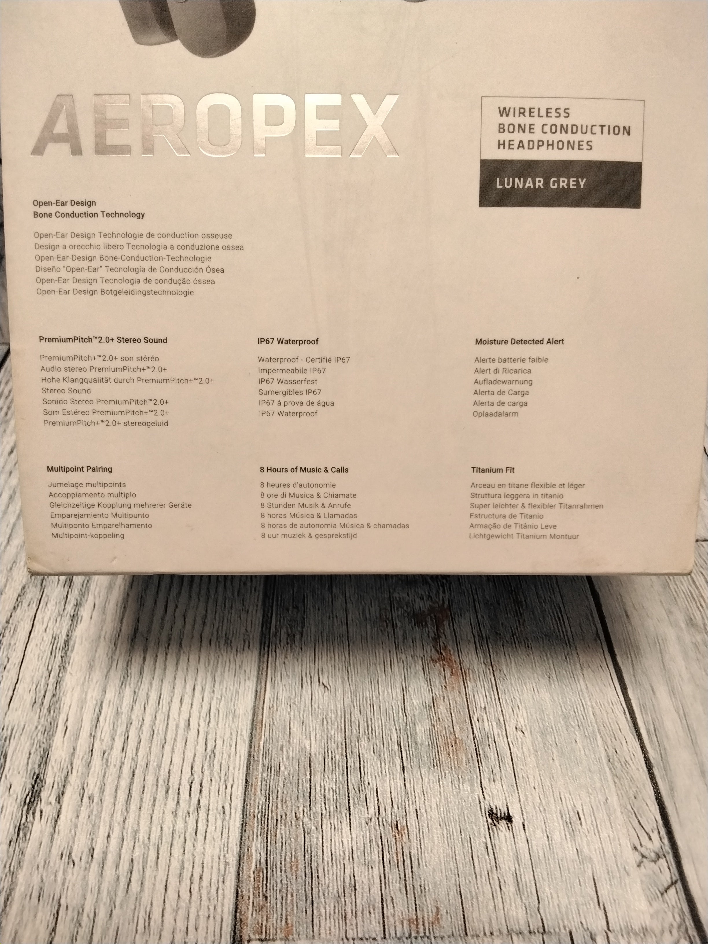 AfterShokz Aeropex Open-Ear Bluetooth Bone Conduction Sport Headphones *TESTED* (7829673410798)