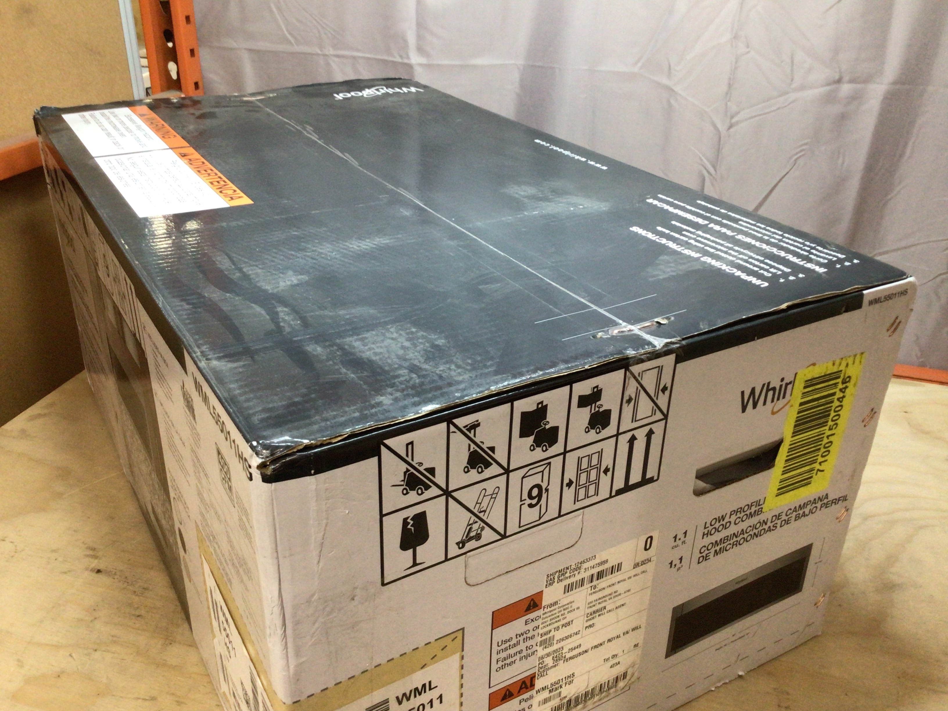 Whirlpool WML55011HS 30