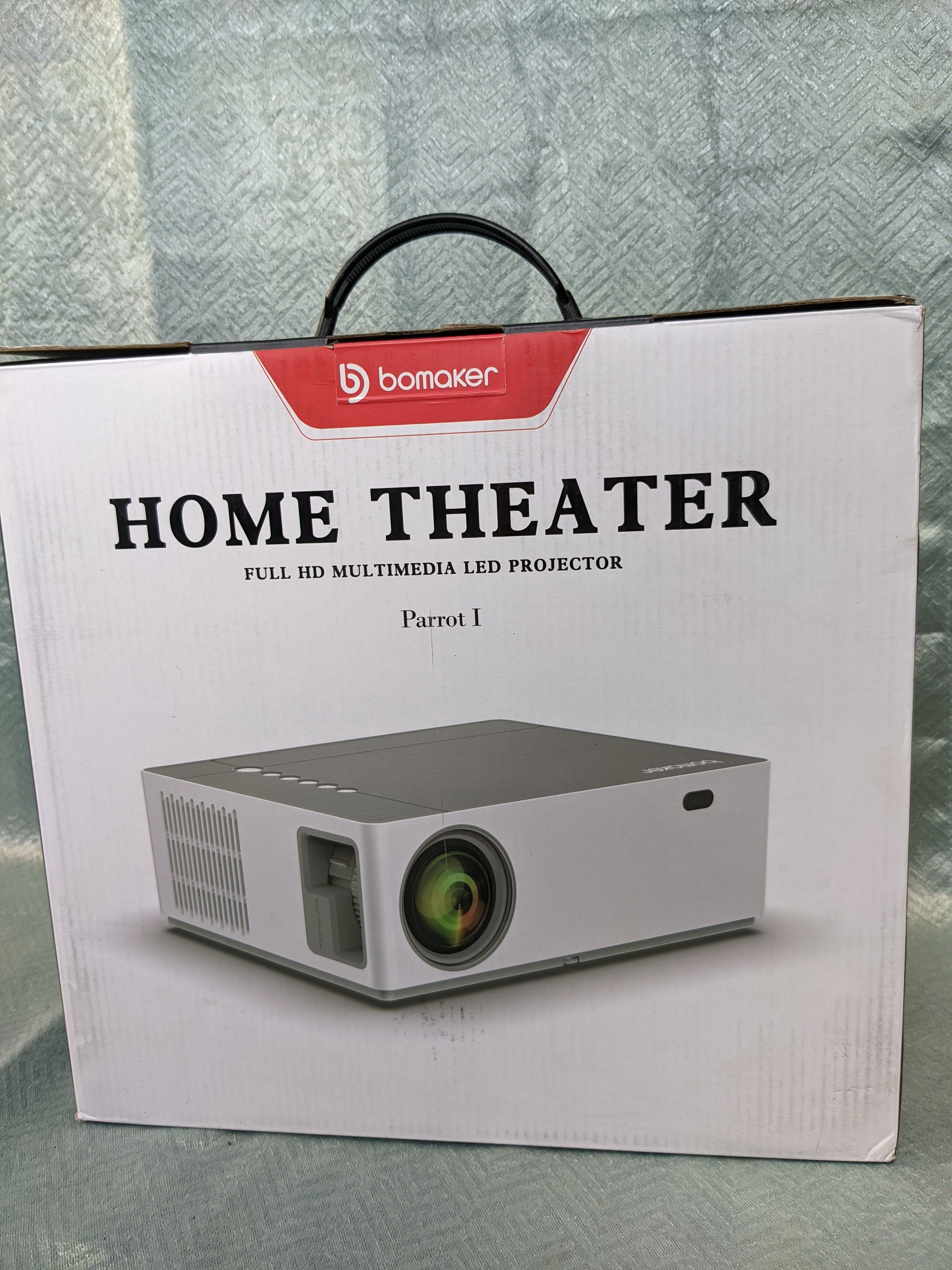 Bomaker Home Theater Full HD MultiMedia LED Projector Parrot I (7591650328814)