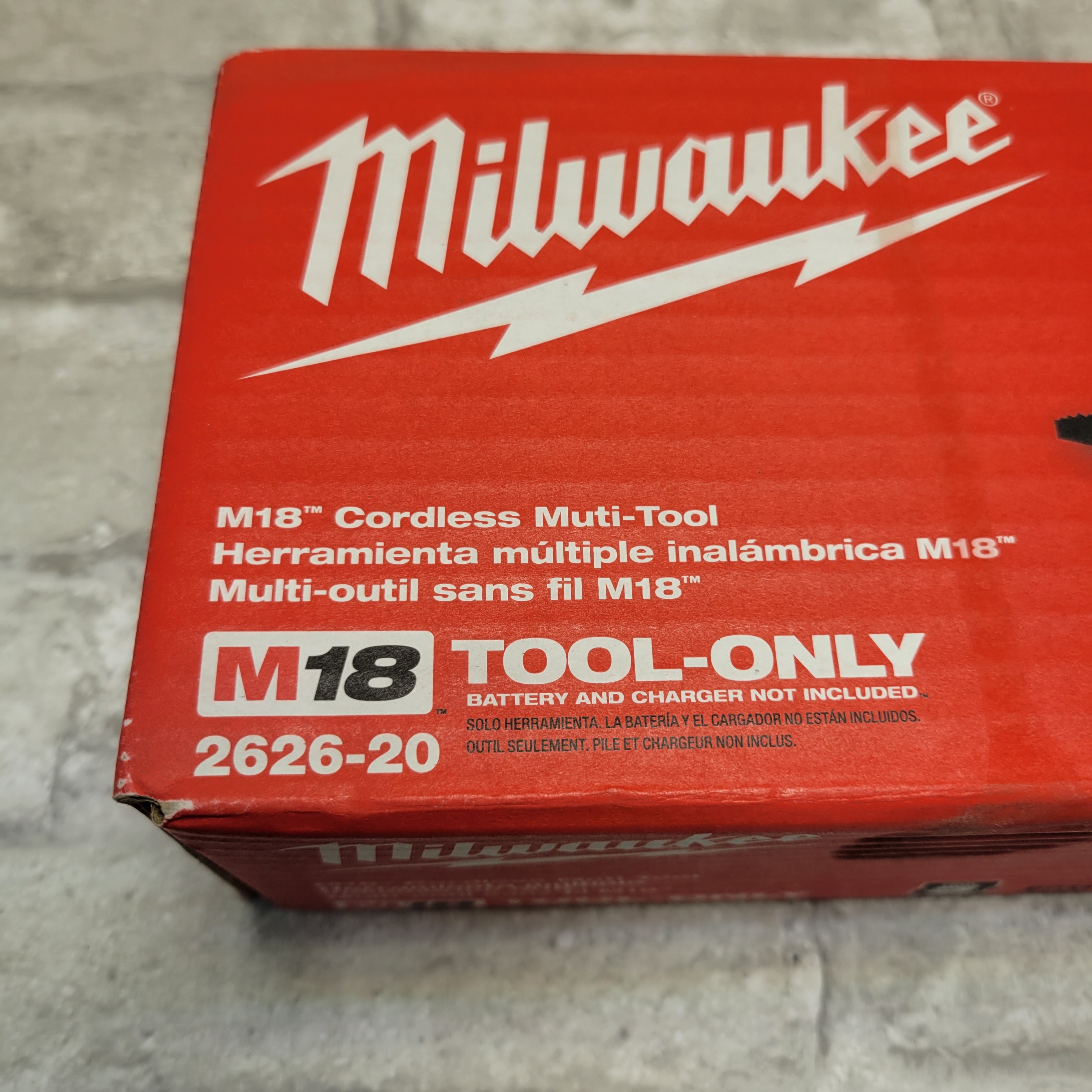 Milwaukee M18 18V Lithium-Ion Cordless Oscillating Multi-Tool (Tool-Only) 2626-20 (7975206551790)