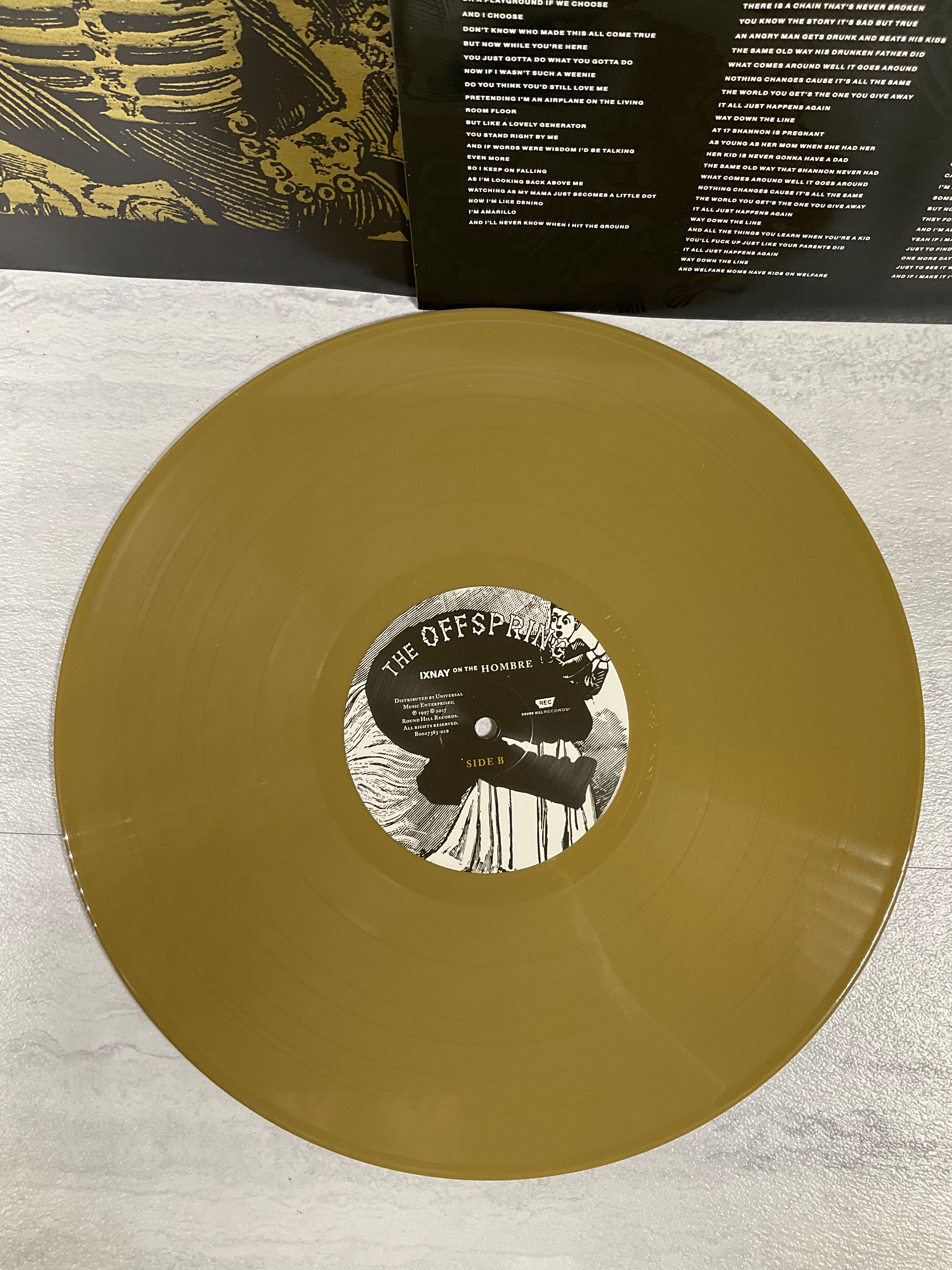 The Offspring - IXNAY ON THE HOMBRE - Gold Colored Vinyl LP (6951368884407)
