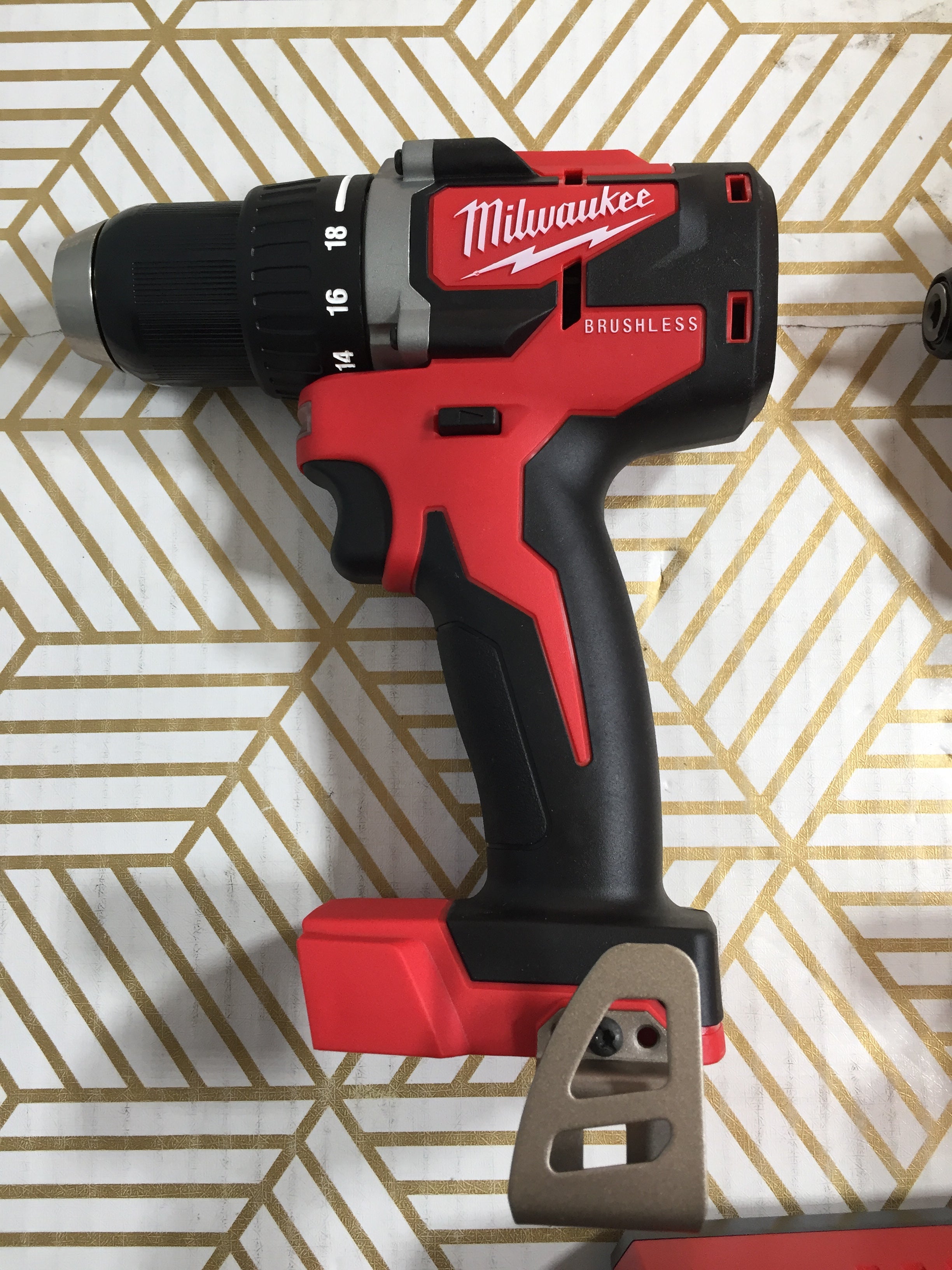 Milwaukee 2892-22CT M18 Compact Brushless 2-Tool Combo Kit, Drill Driver/Impact Driver (7953760813294)