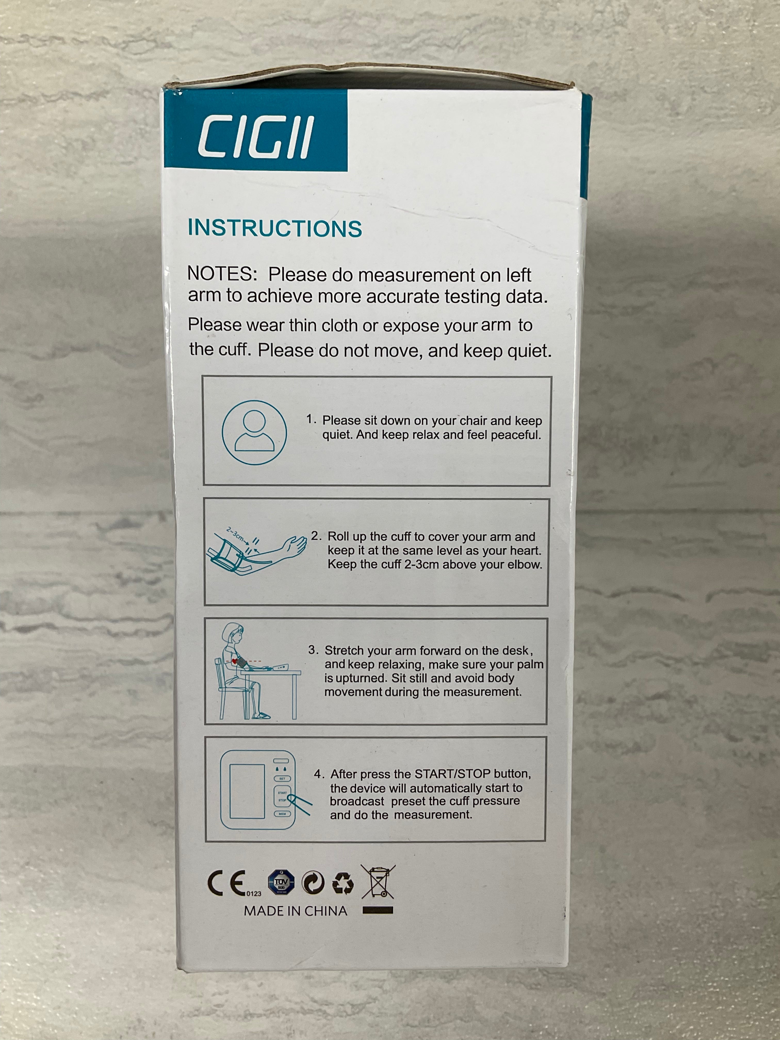 Upper Arm Digital Blood Pressure Monitor (6979479044279)