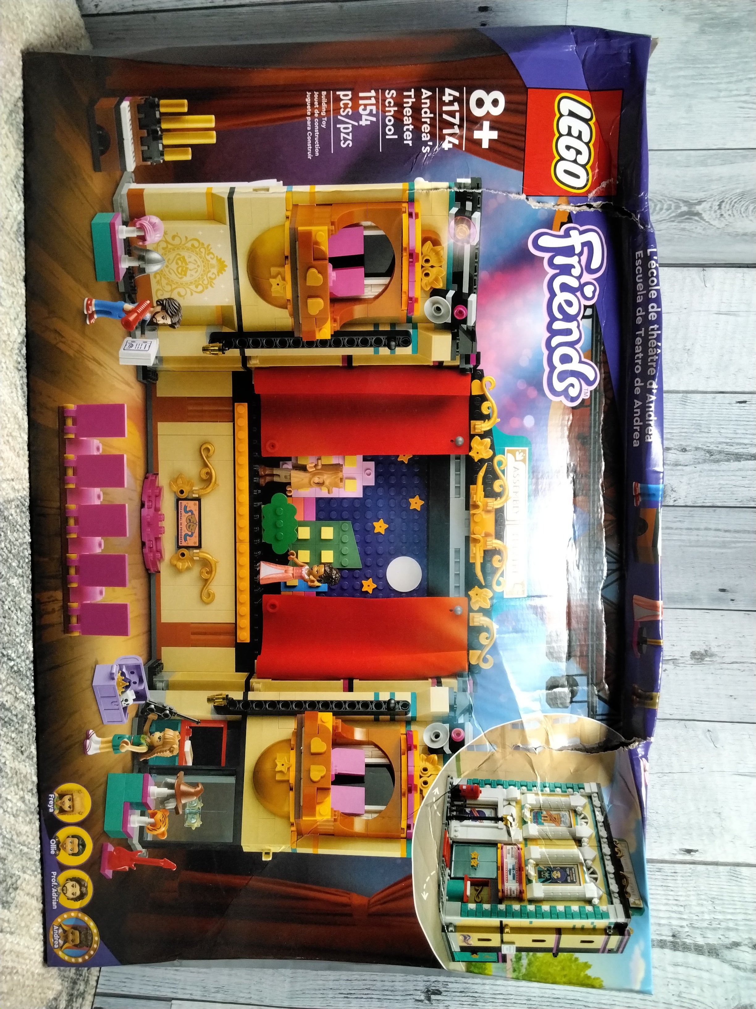 LEGO Friends Andrea’s Theater School 41714 Building Toy Set (1,154 Pieces) (7937402011886)