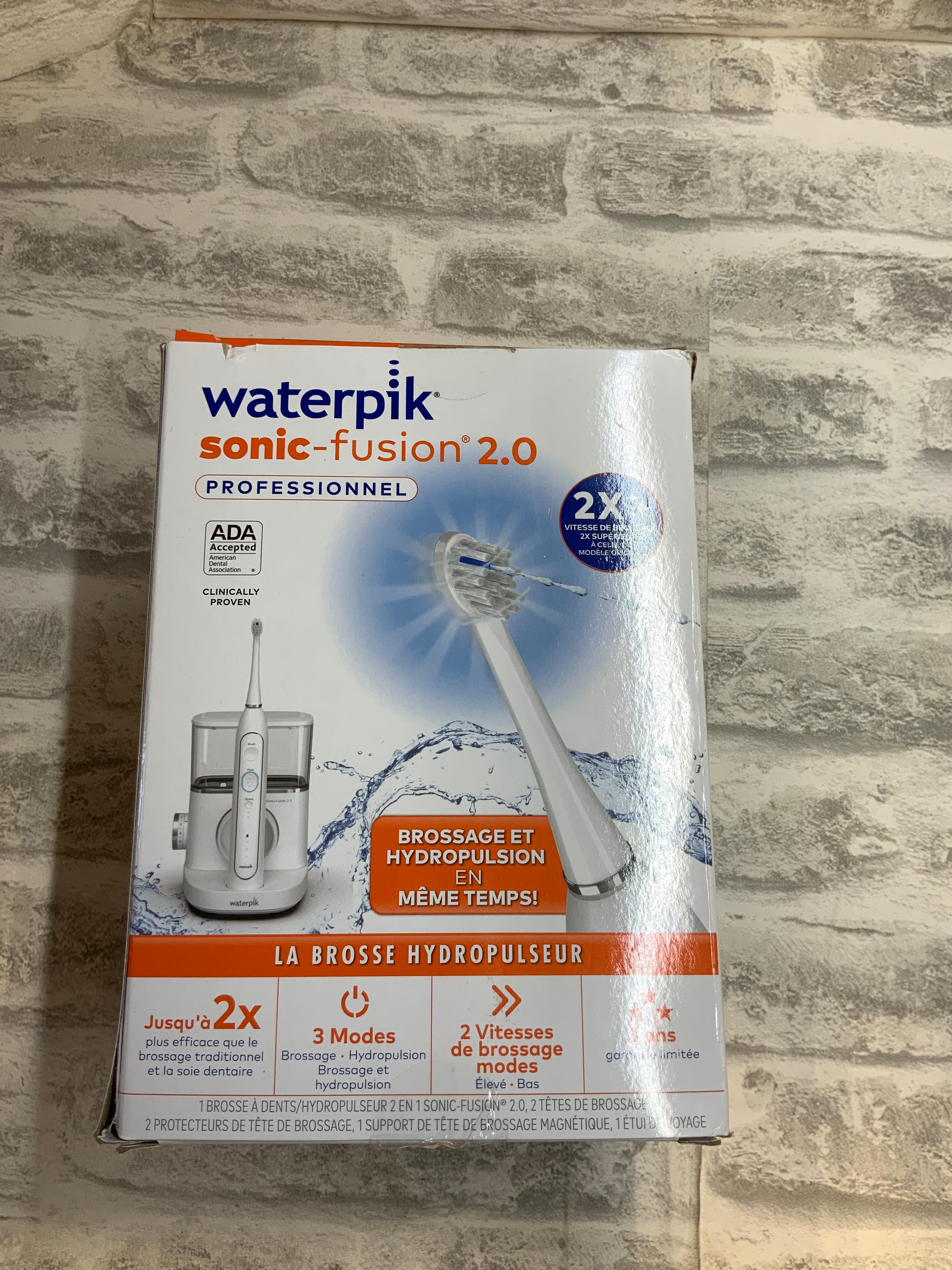 Waterpik Sonic-Fusion 2.0 Professional Flossing Toothbrush (7567248752878)