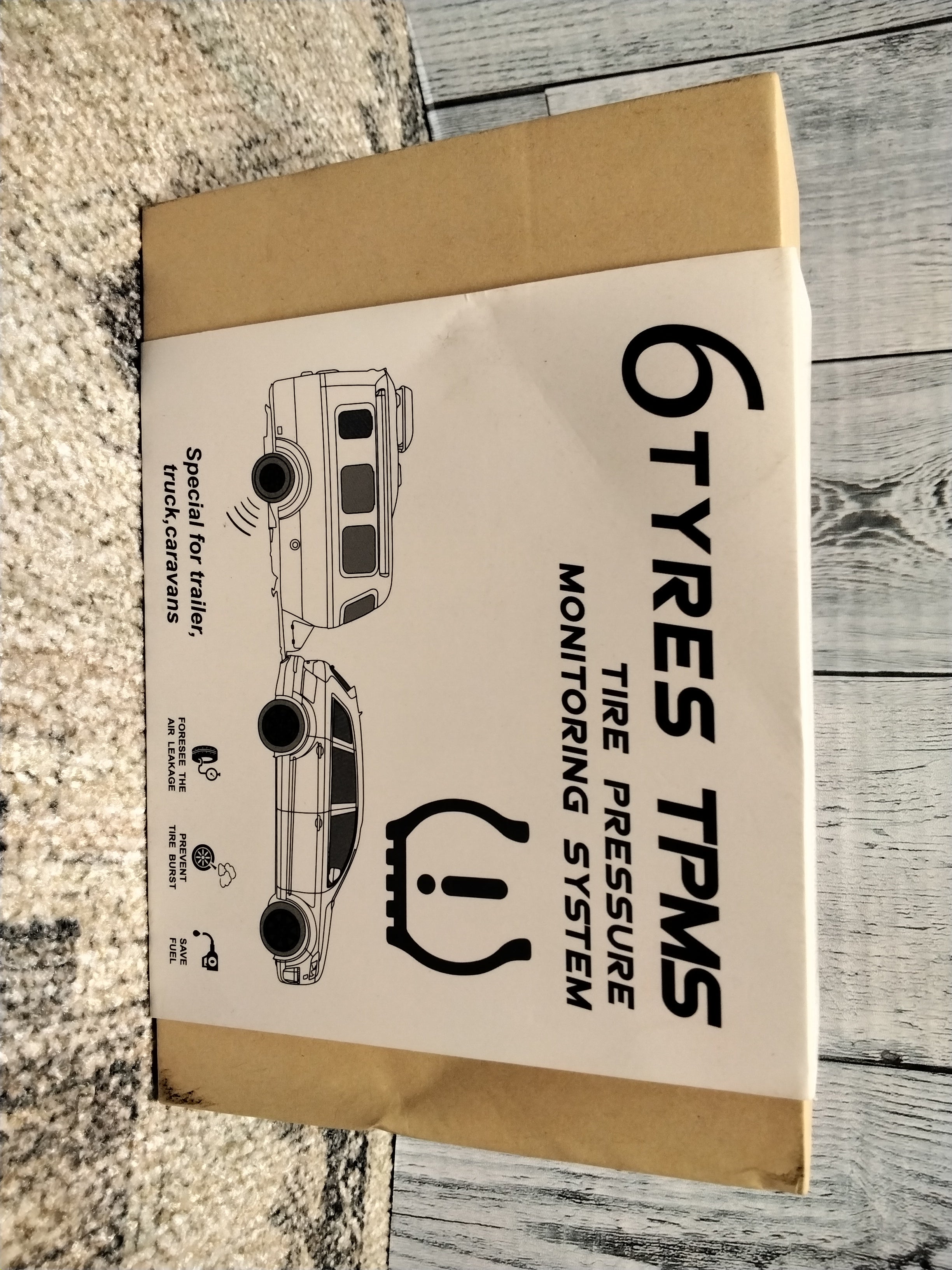 Easesuper Tire Pressure Monitoring System for RV Trailer (0199psi) an