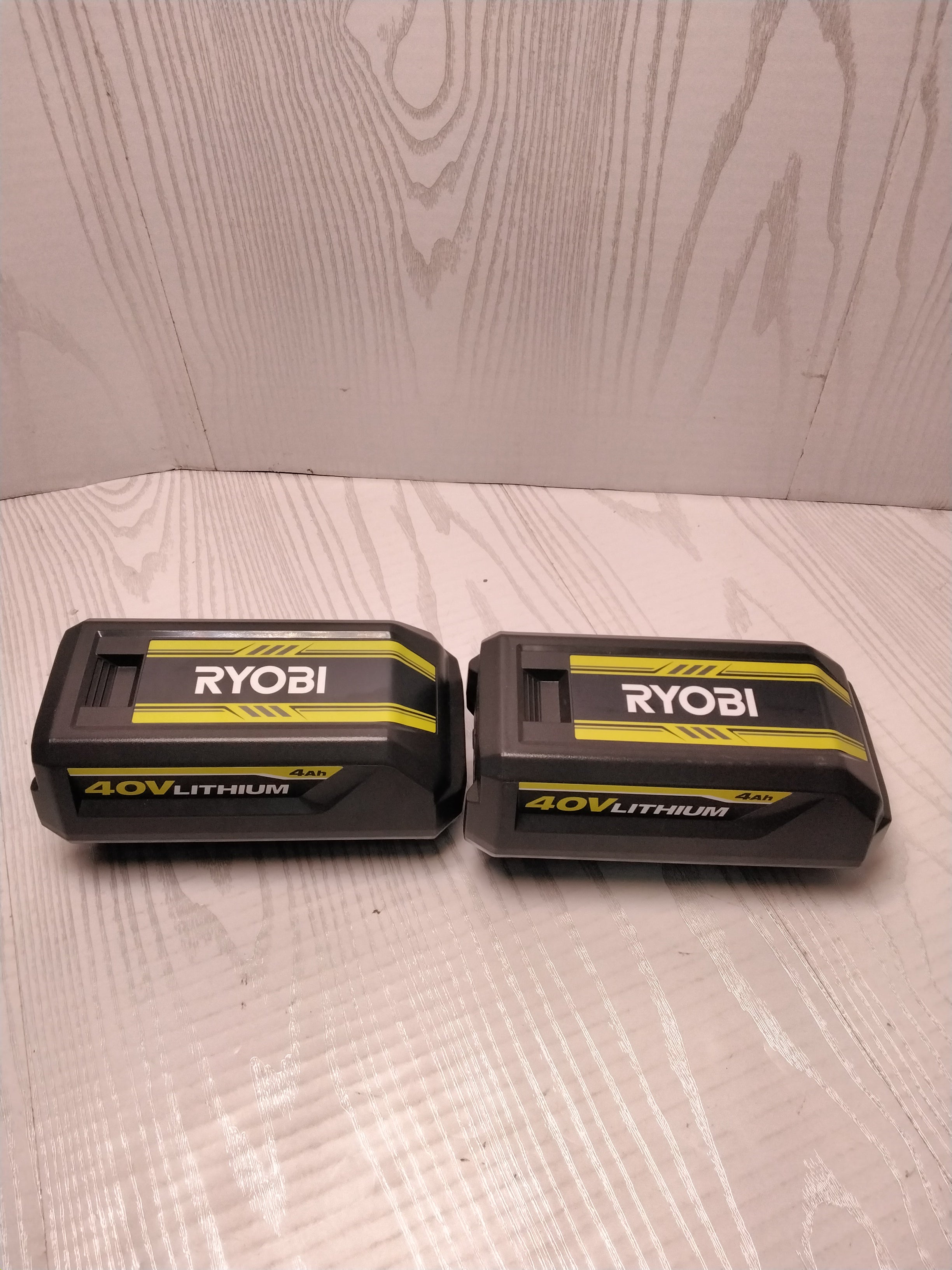 Set of 2 Ryobi 40v 4AH Batteries - OP40404 (7854943961326)